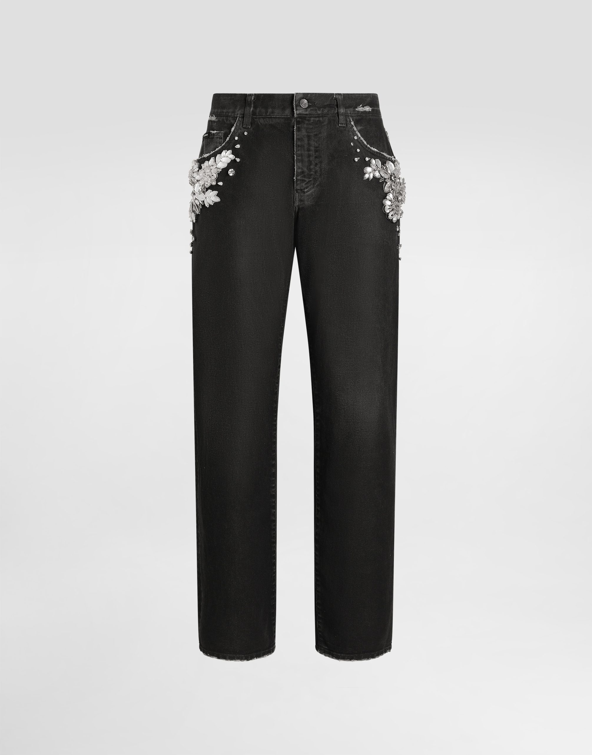 マルチカラーのメンズ デニム パンツ | Dolce&Gabbana®