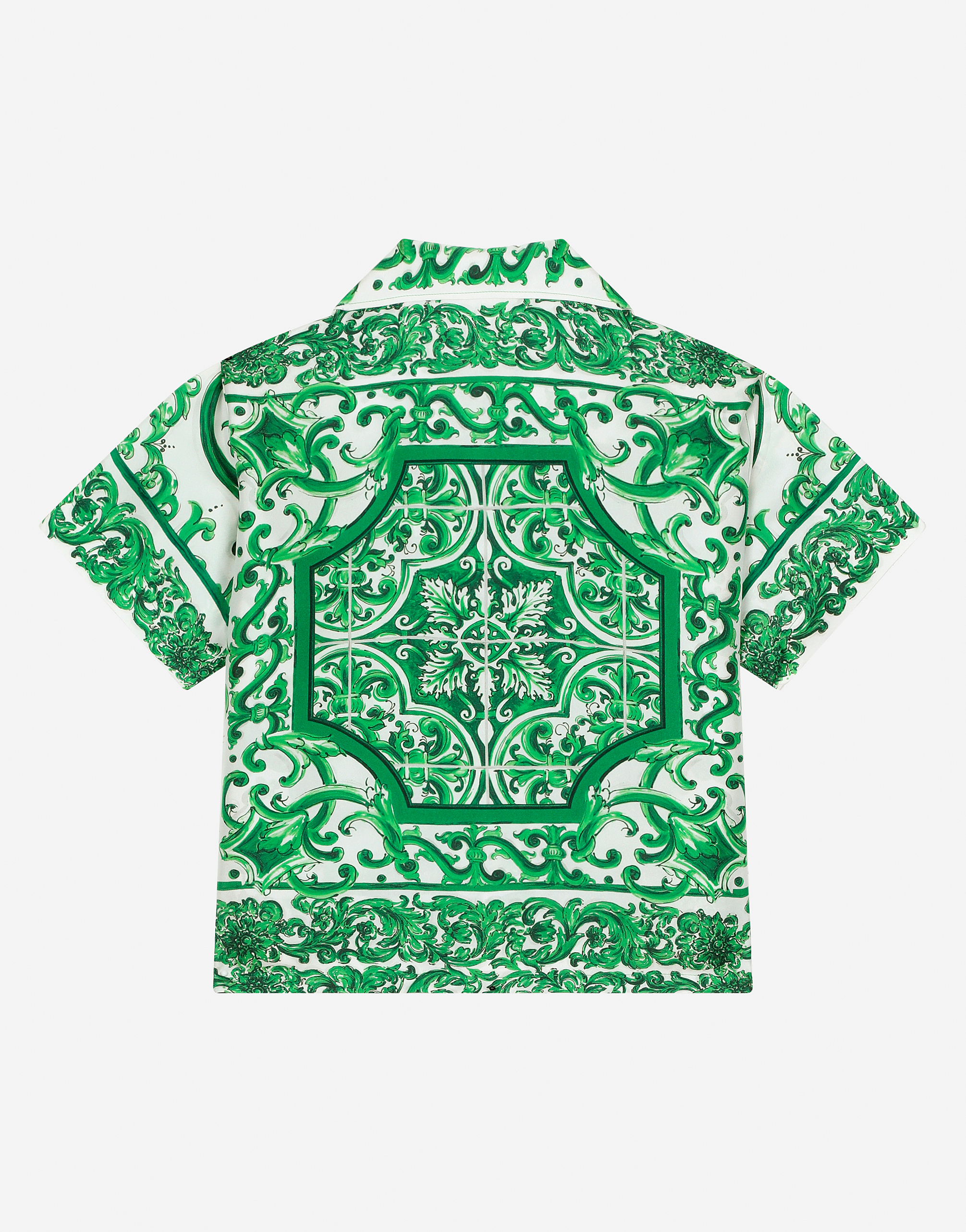Dolce & Gabbana Camicia Manic. Corta In Stampa