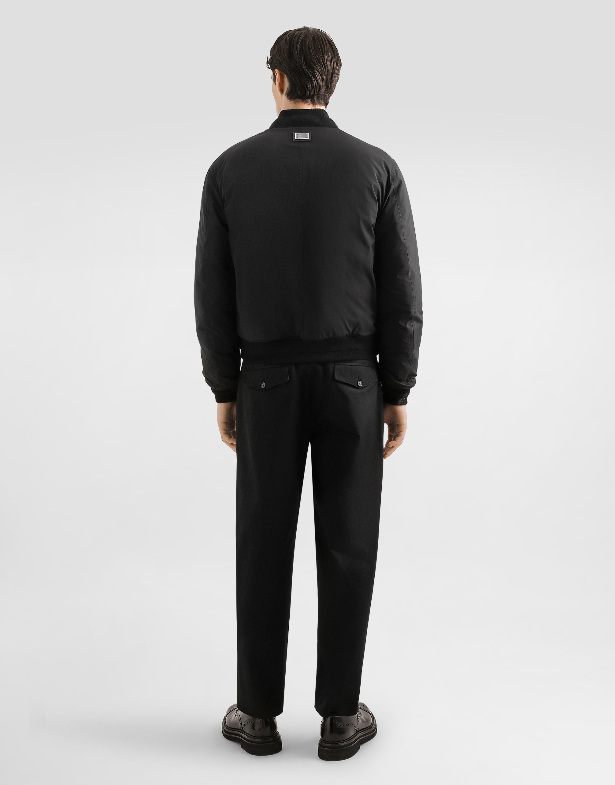 Padded satin jacket