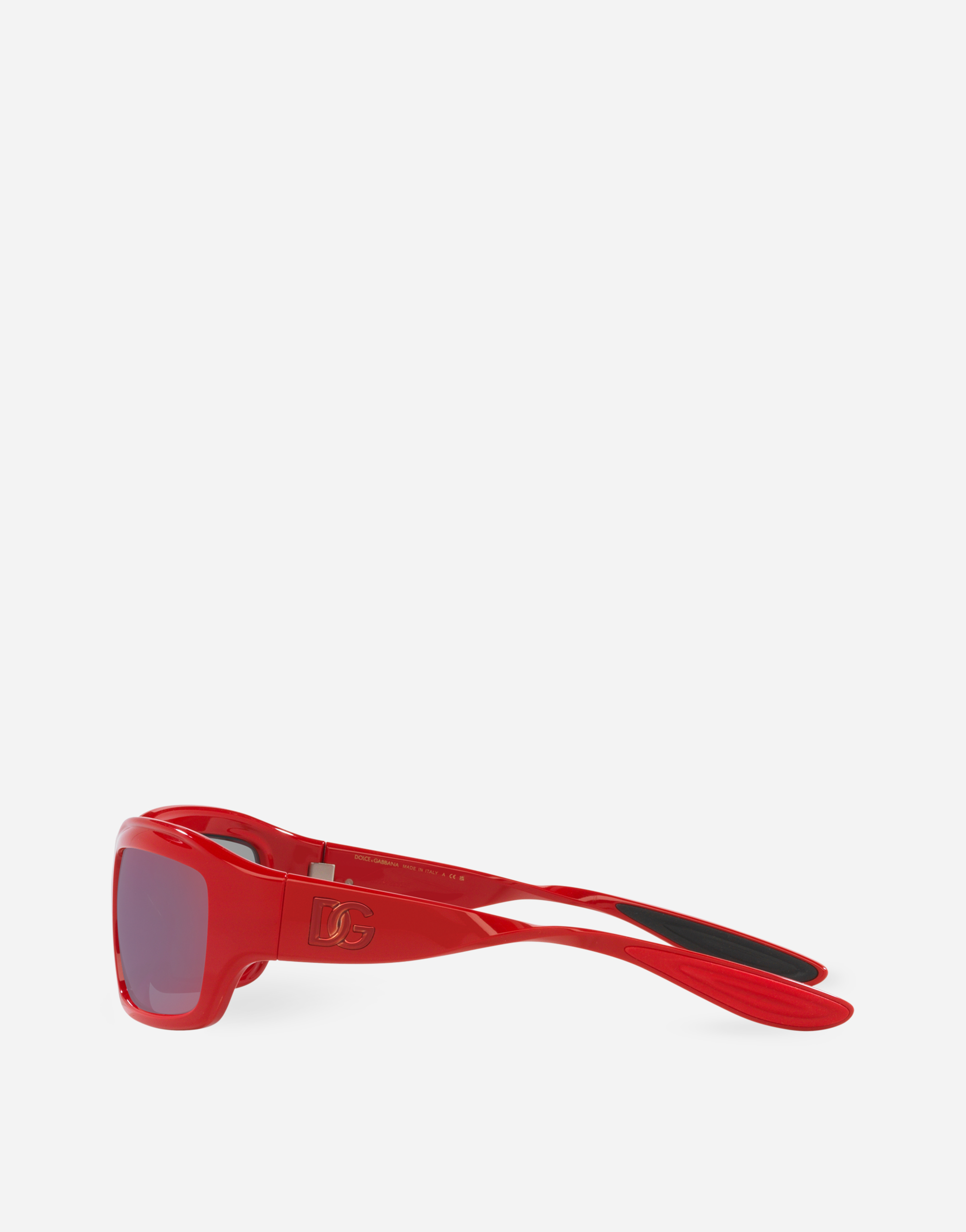 Shop Dolce & Gabbana Dg Toy Sunglasses In Red
