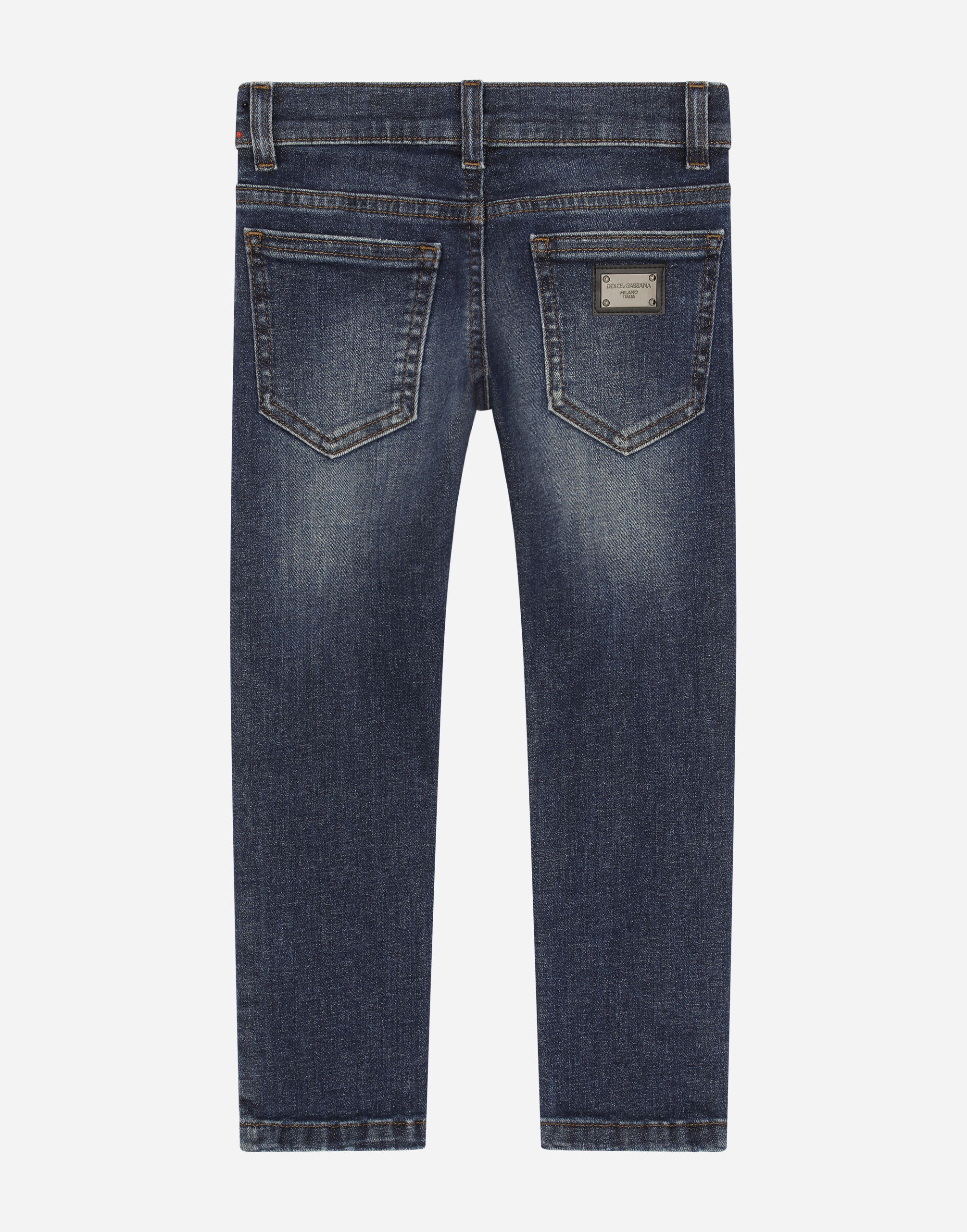 Dolce & Gabbana Man Trousers And Shorts In Blue