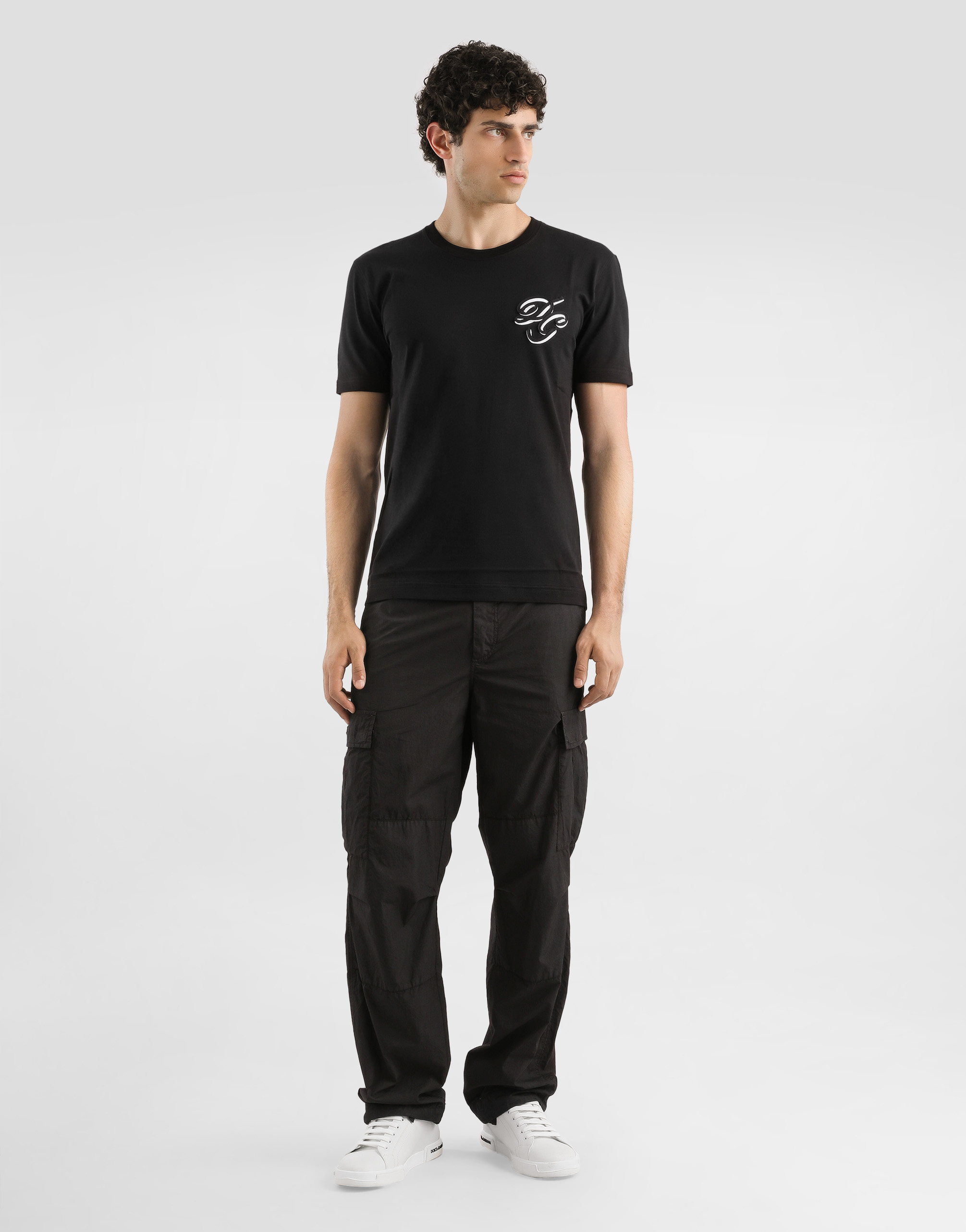 Cotton t-shirt with embroidery