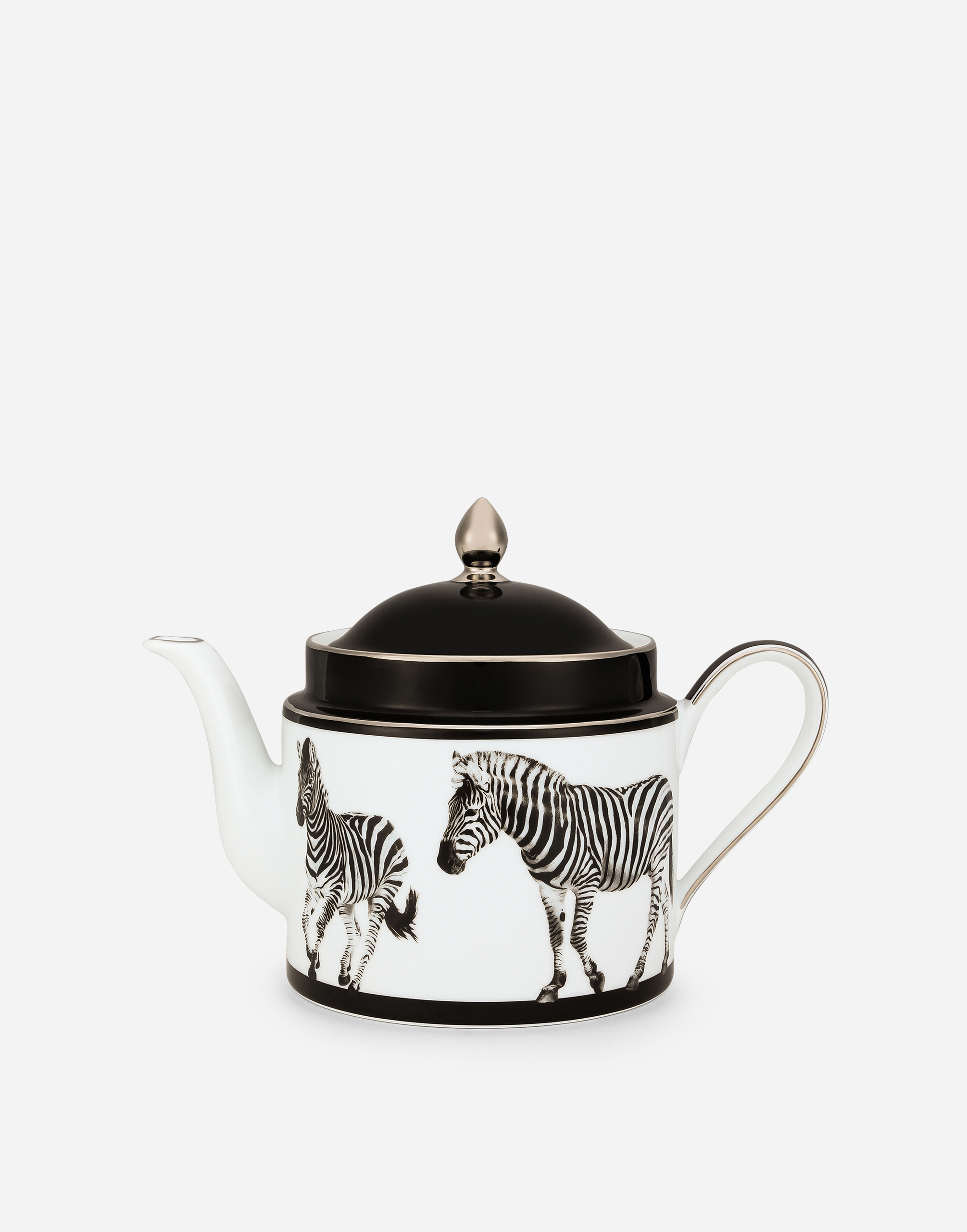 Dolce & Gabbana Porcelain Teapot In Multicolor