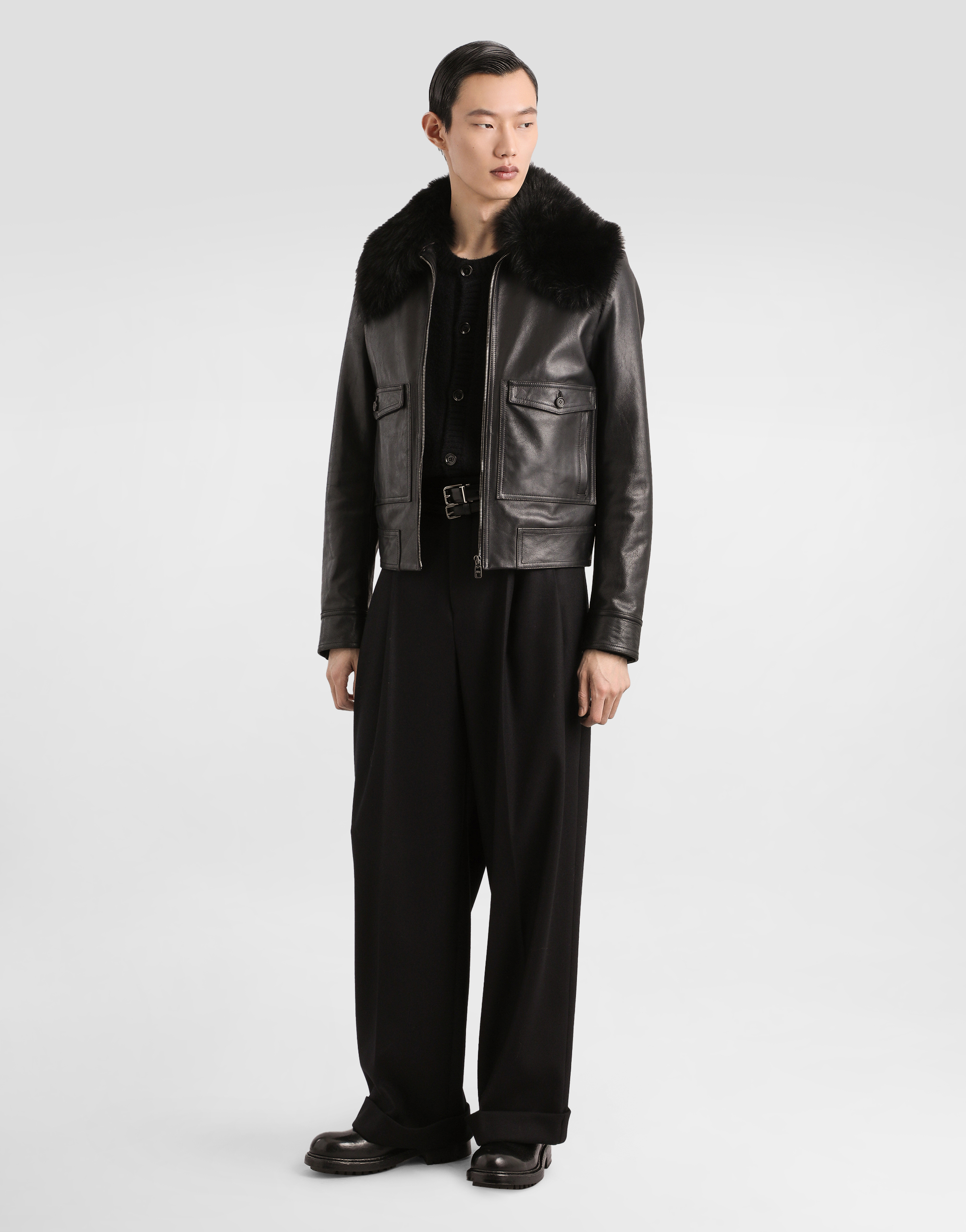 Wool trousers