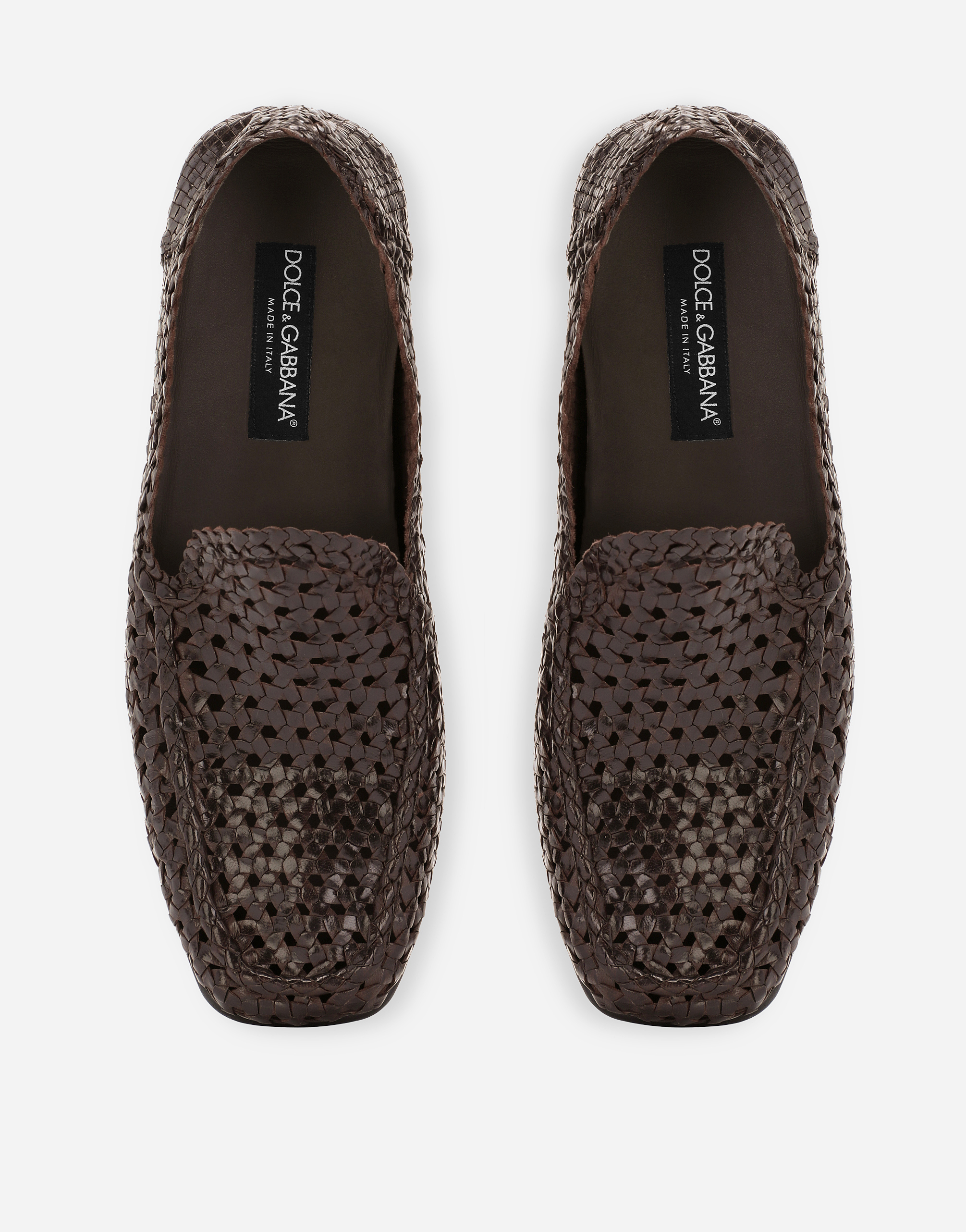 DOLCE & GABBANA GOATSKIN SLIPPERS 