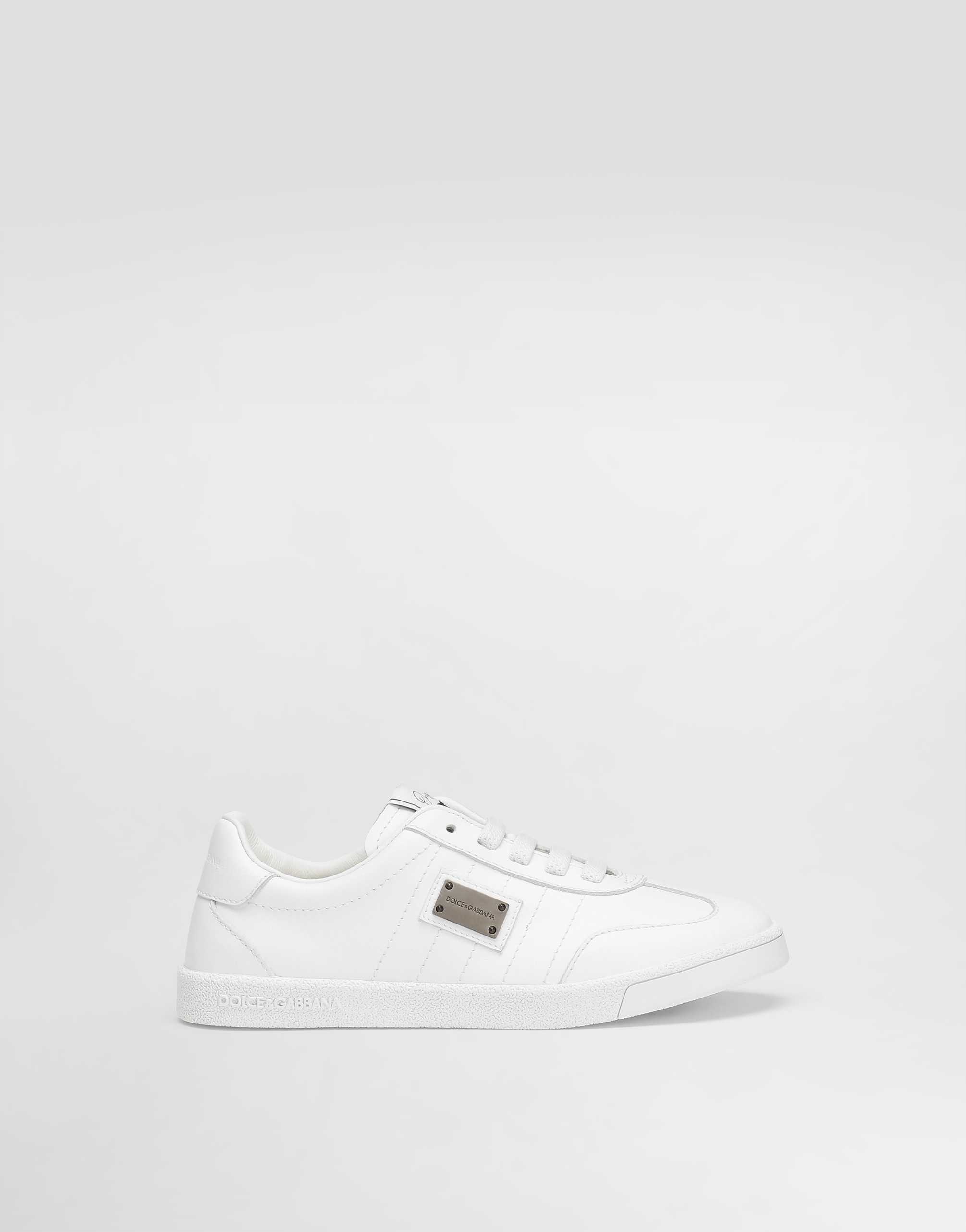 Dolce & Gabbana Dg Original Calfskin Sneakers In White