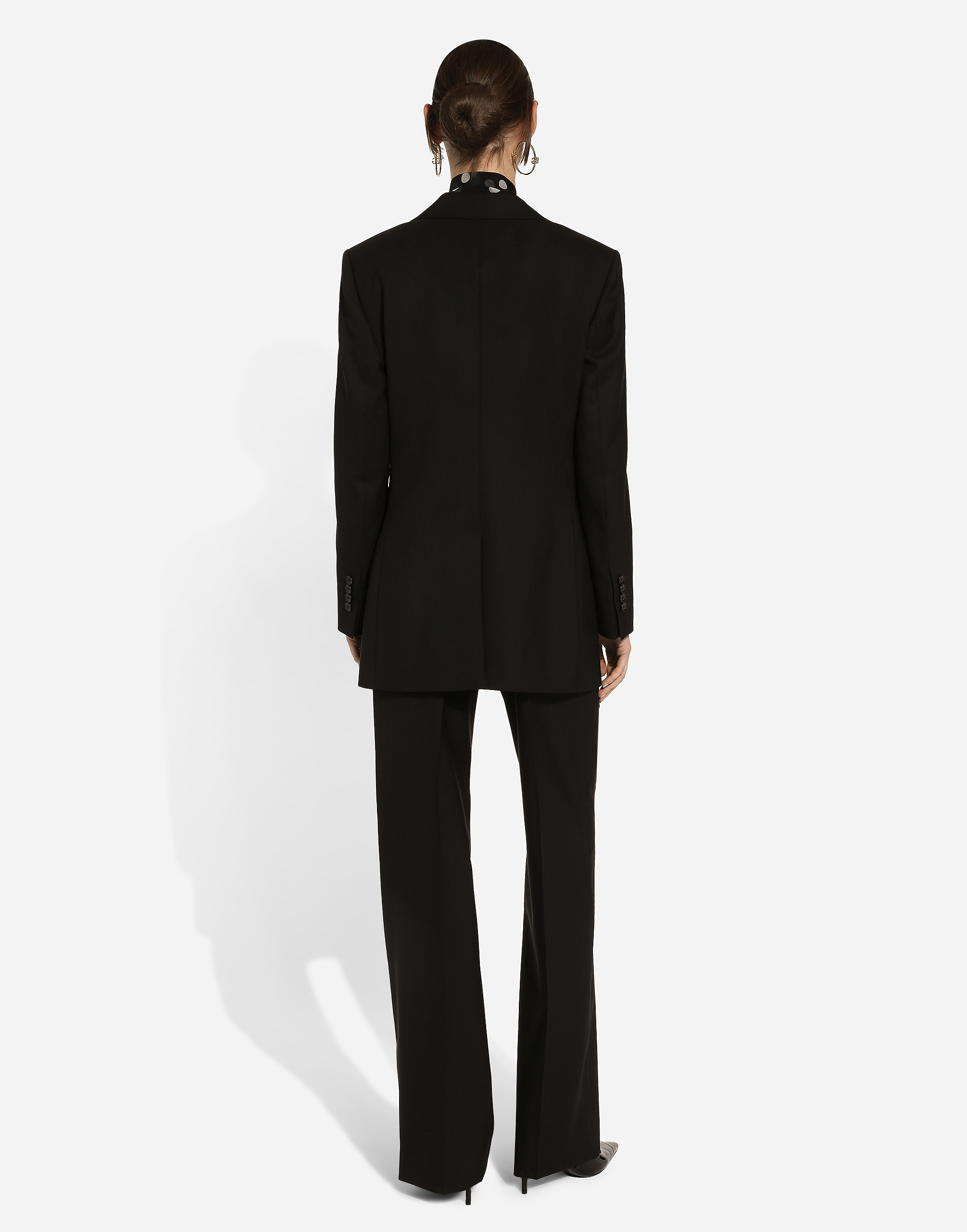 Dolce & Gabbana Casual Pants With Belt Loops In ブラック