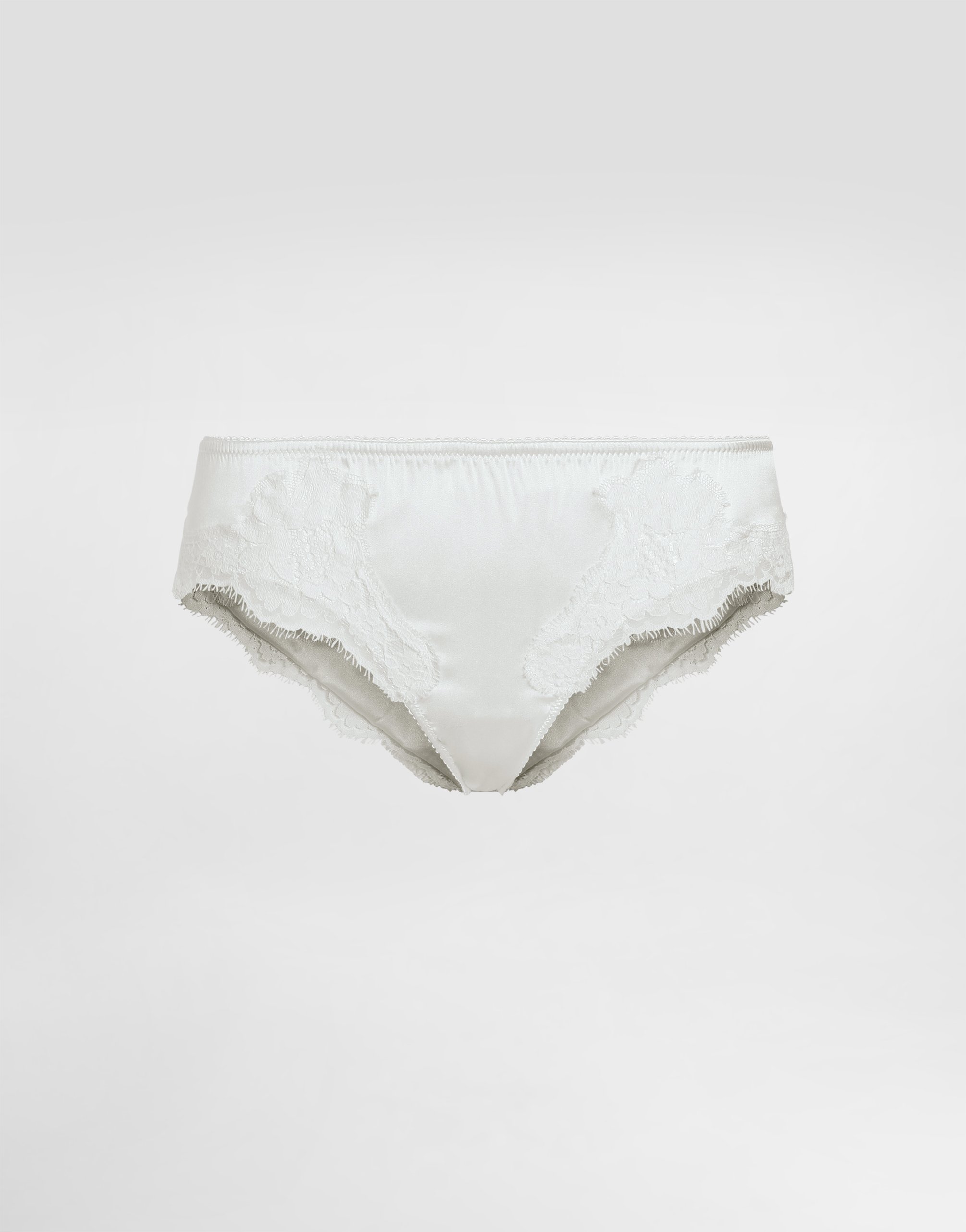 Dolce & Gabbana Leopard-print Cashmere Sweater In White