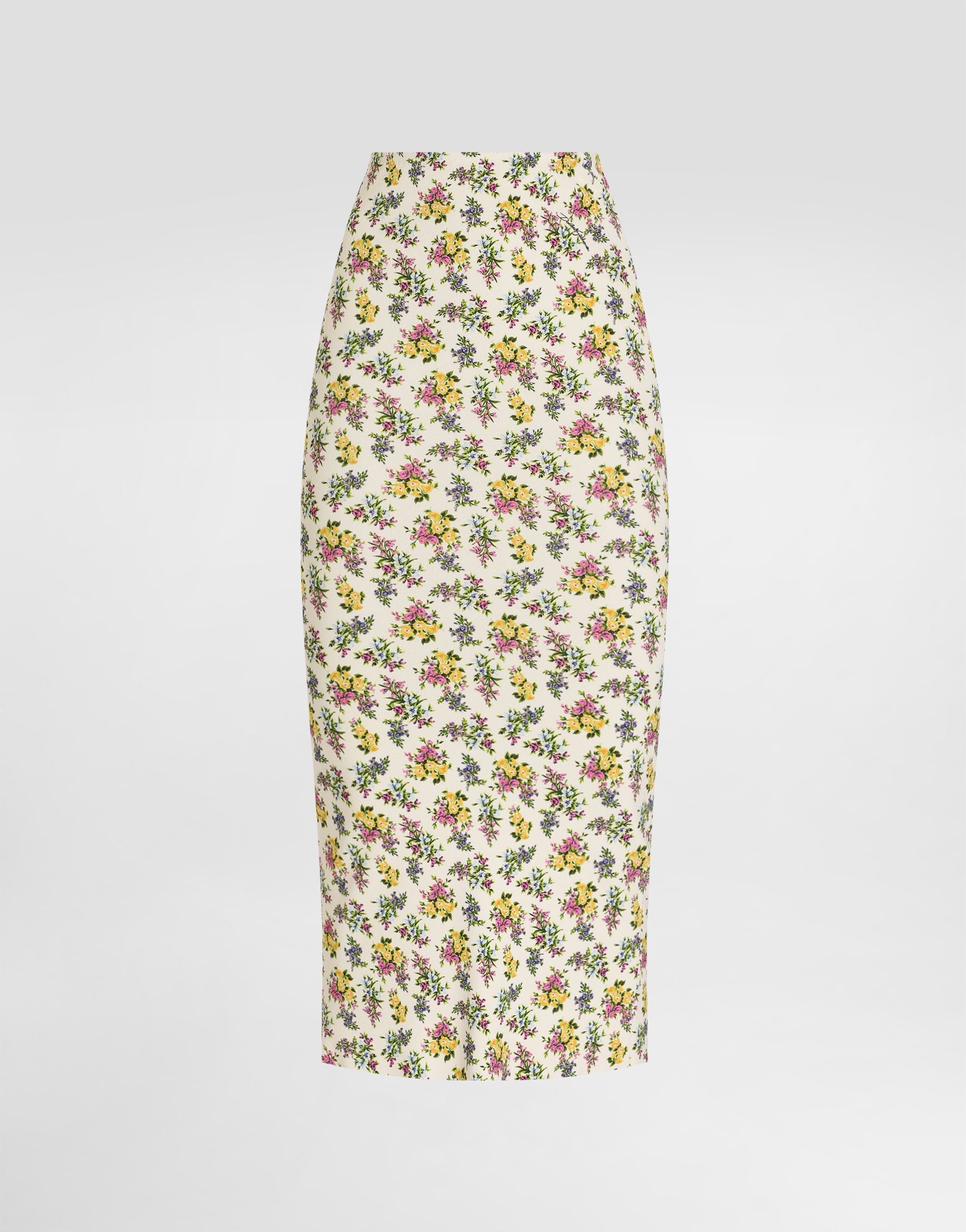 Multicolorのウィメンズ Small floral-print skirt | Dolce&Gabbana®