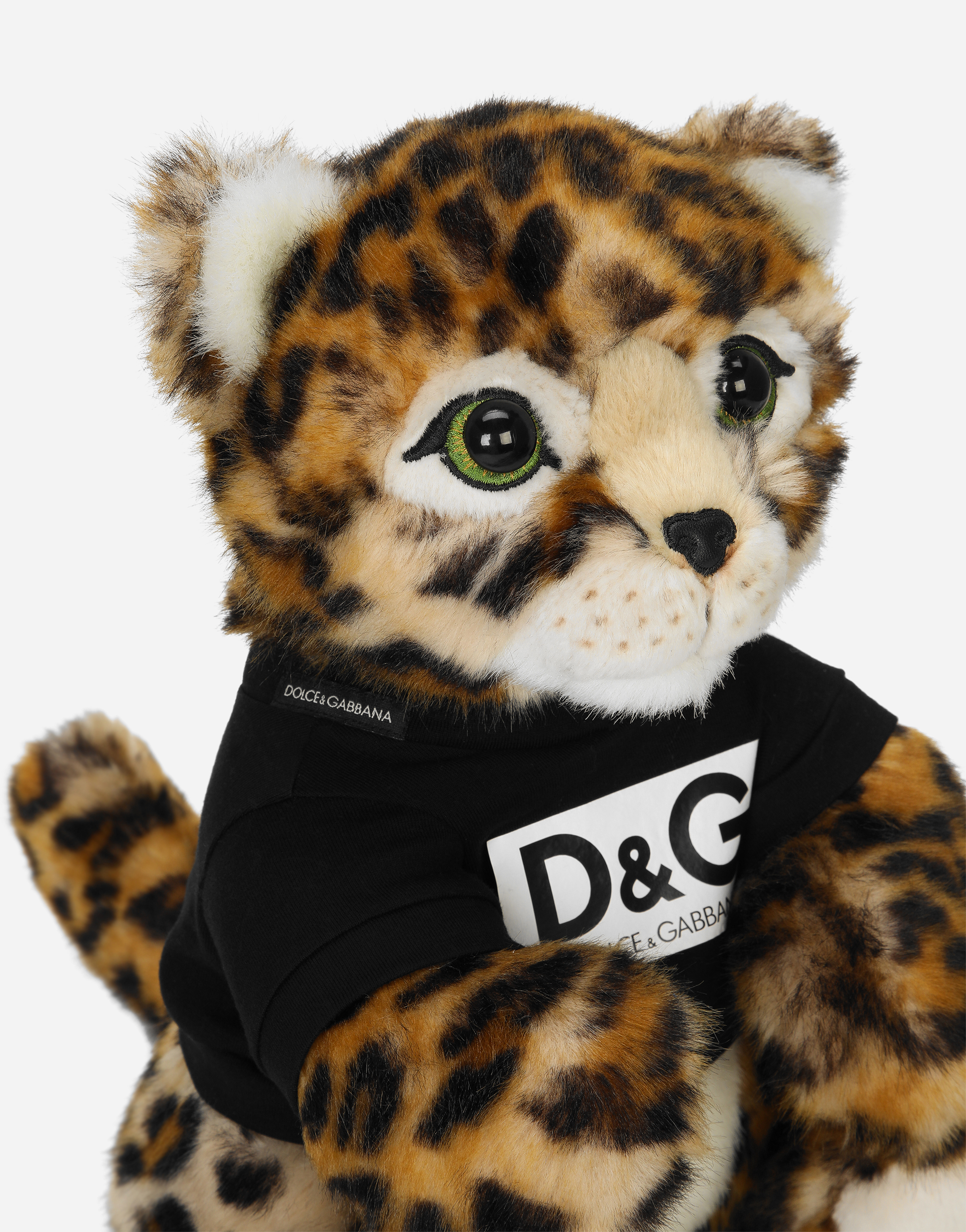 Leopard mascot soft toy