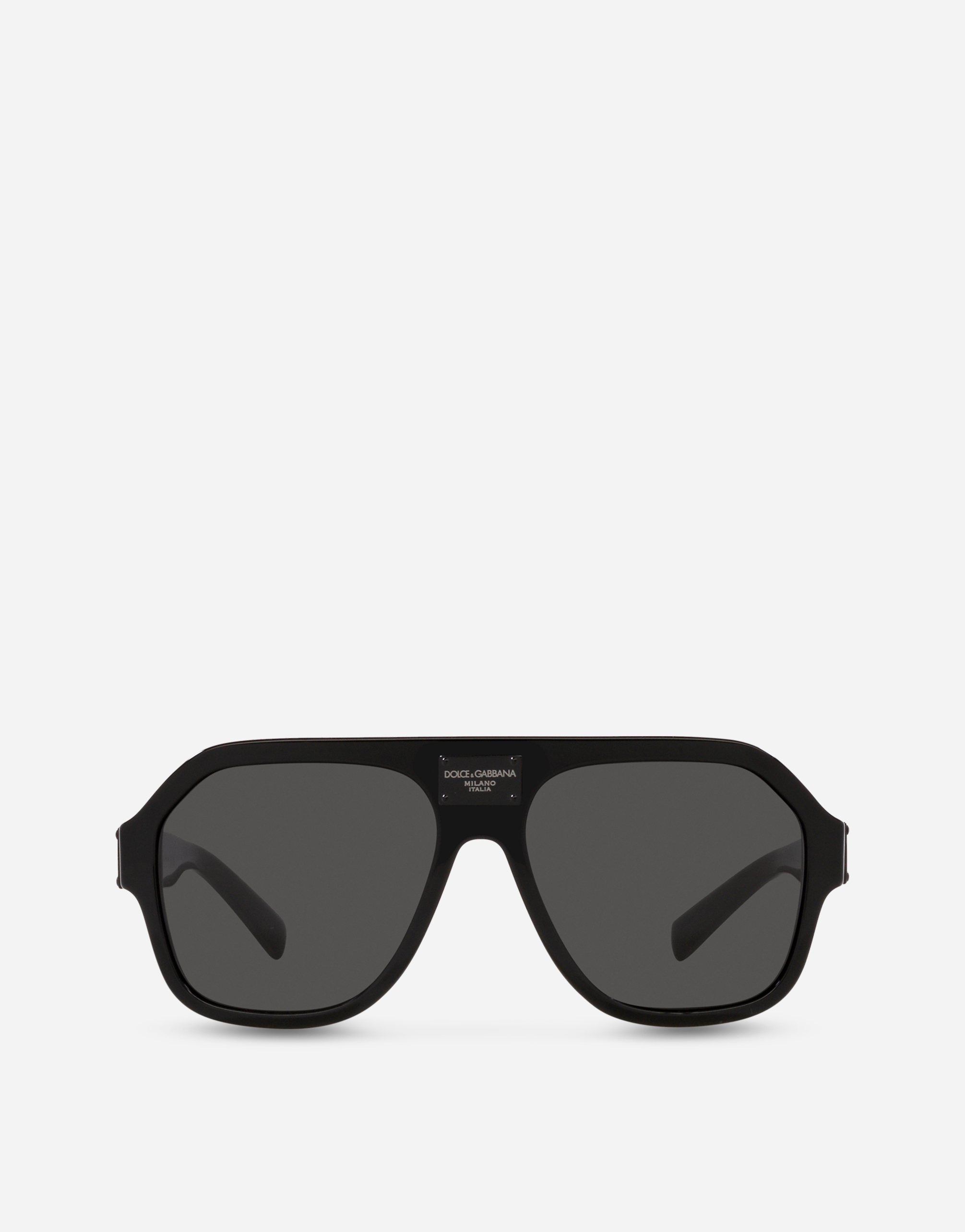 DOLCE & GABBANA DG PLAQUE SUNGLASSES