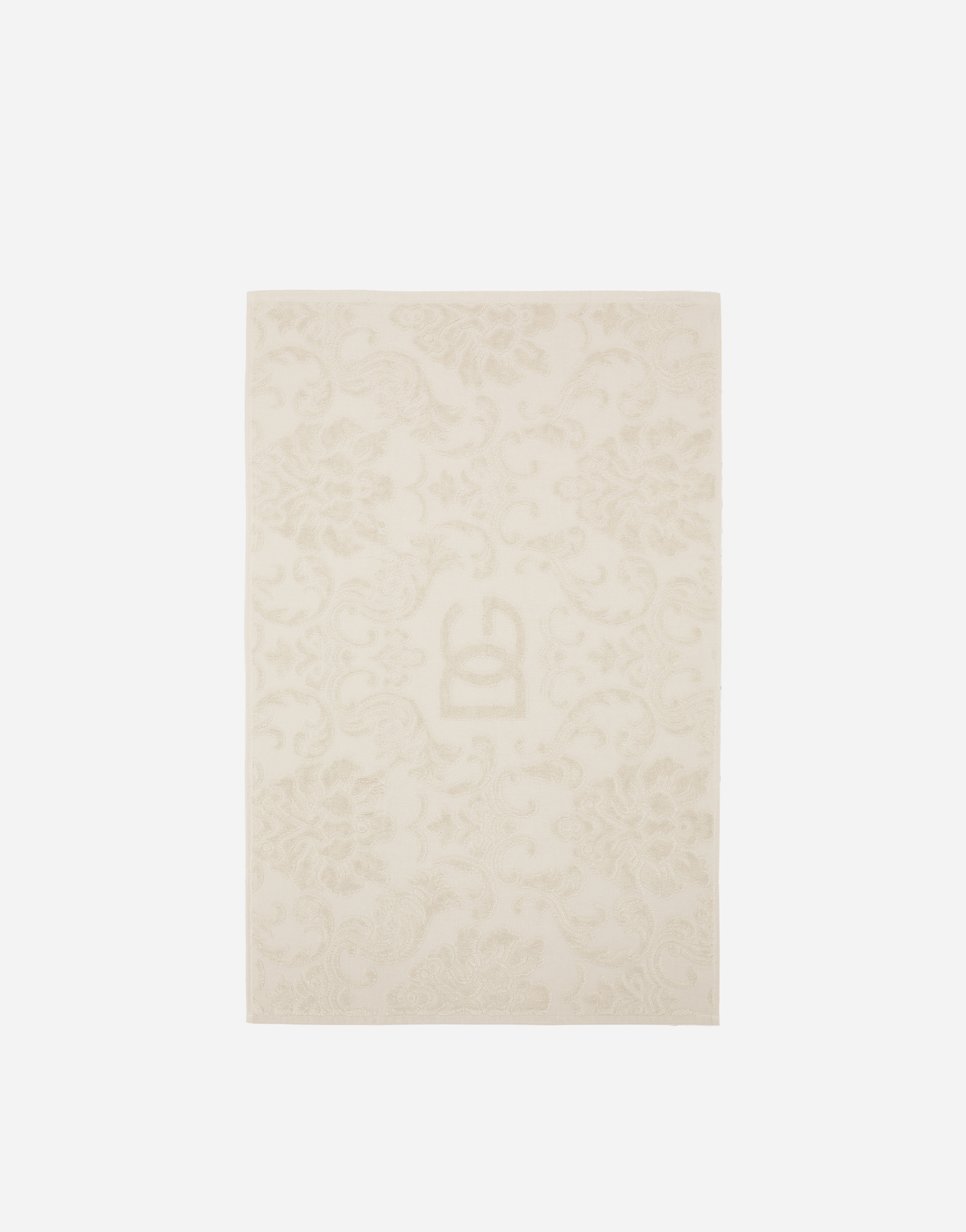Dolce & Gabbana Cotton Terry Bath Mat In Multicolor