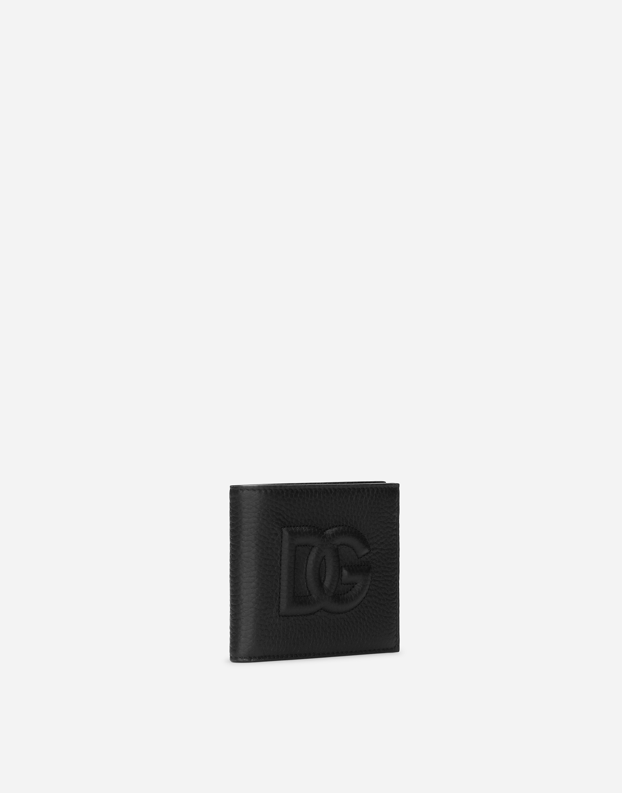 Shop Dolce & Gabbana Dg Logo Bifold Wallet In ブラック