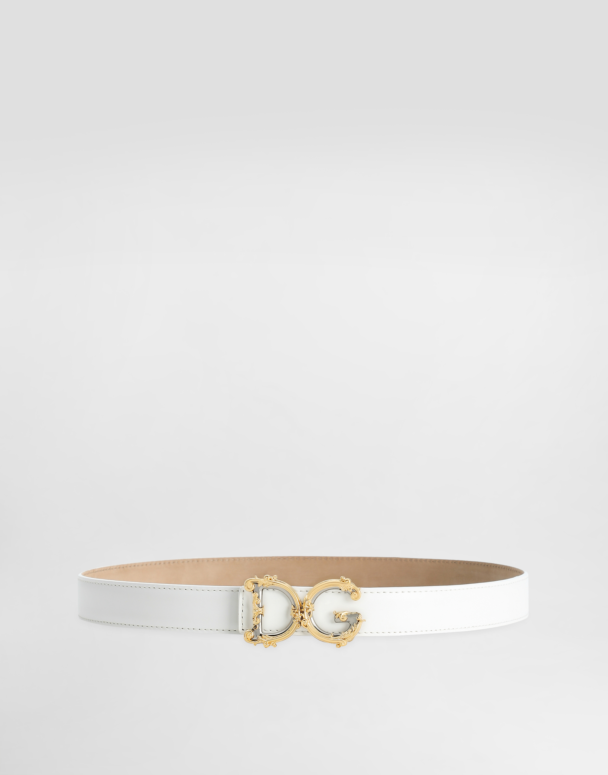 Cintura Donna In Vera Pelle Bovina 2,5 Cm, Chiusura In Argento, Confezionata In Elegante Scatola Regalo Rotonda (Medium)