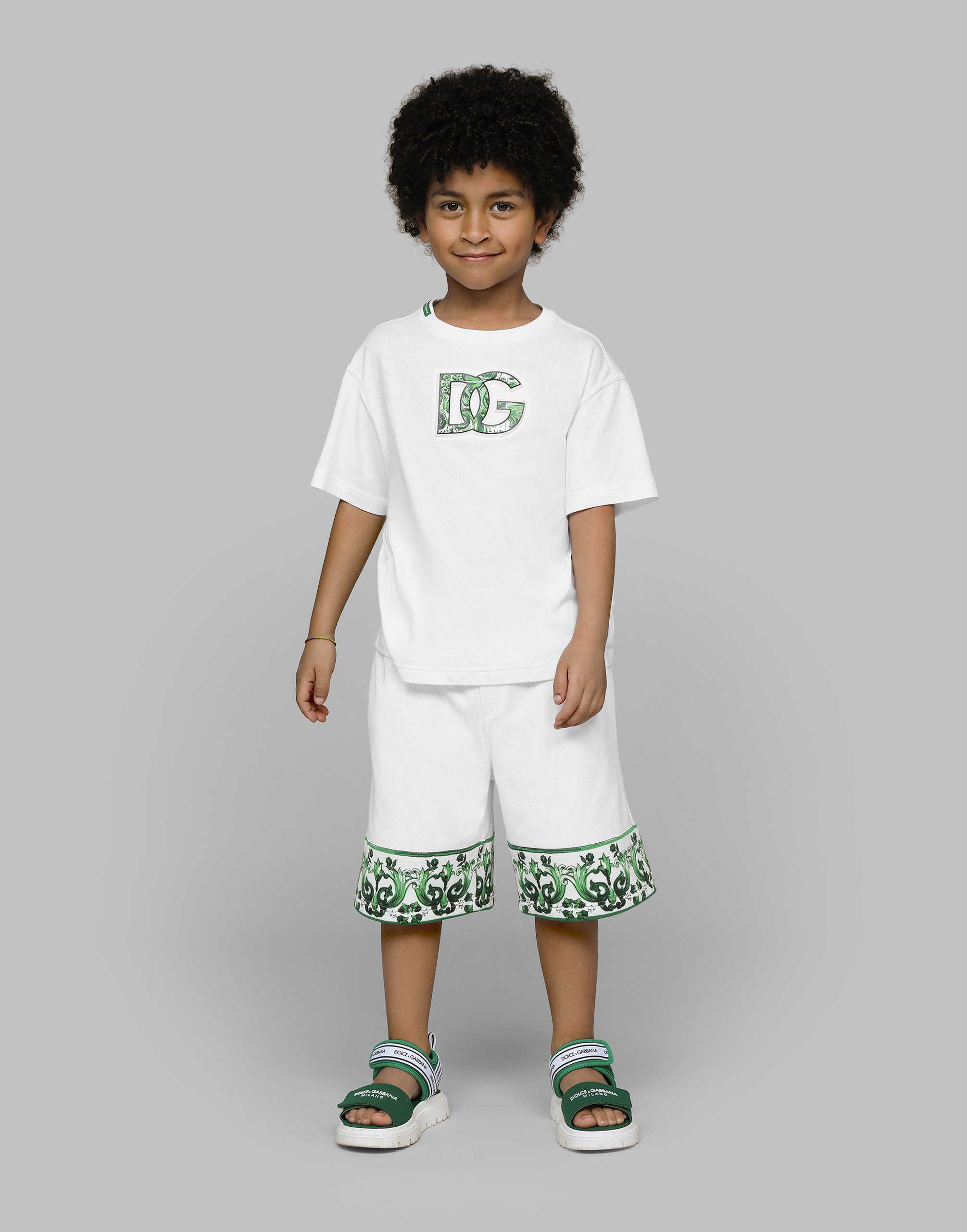 Jersey T-shirt with DG logo