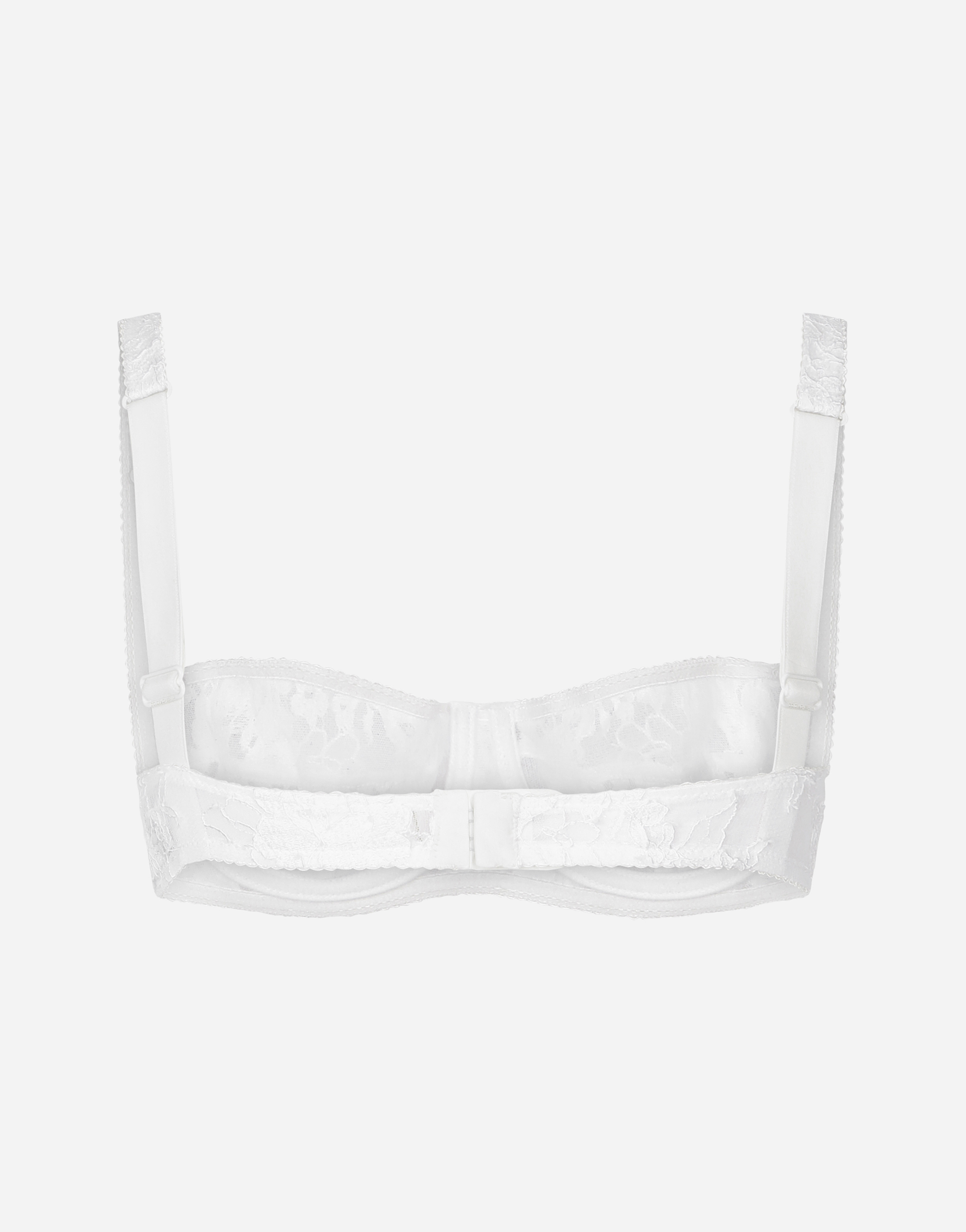 Dolce & Gabbana Floral-lace Balconette Bra In White