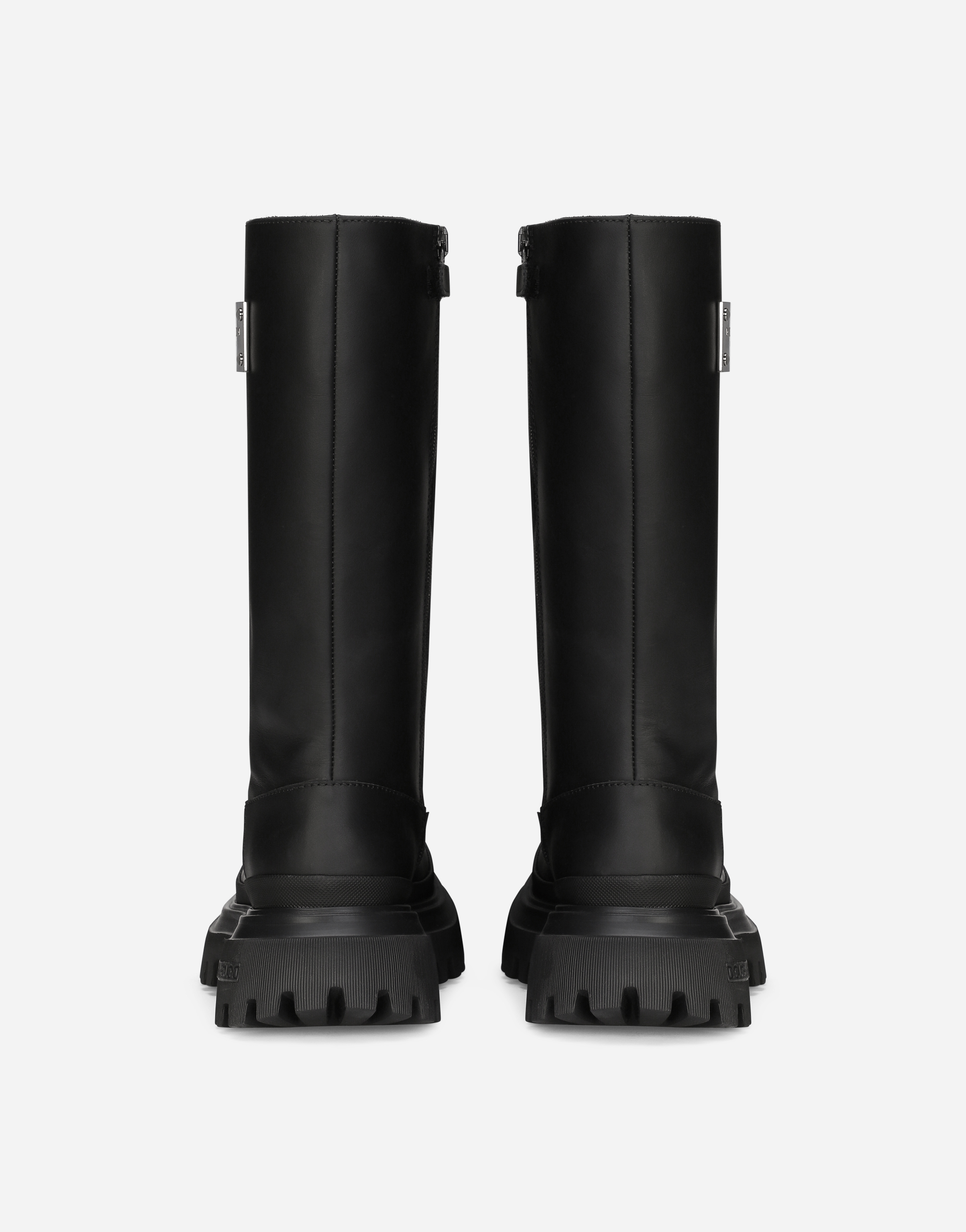Calfskin boots