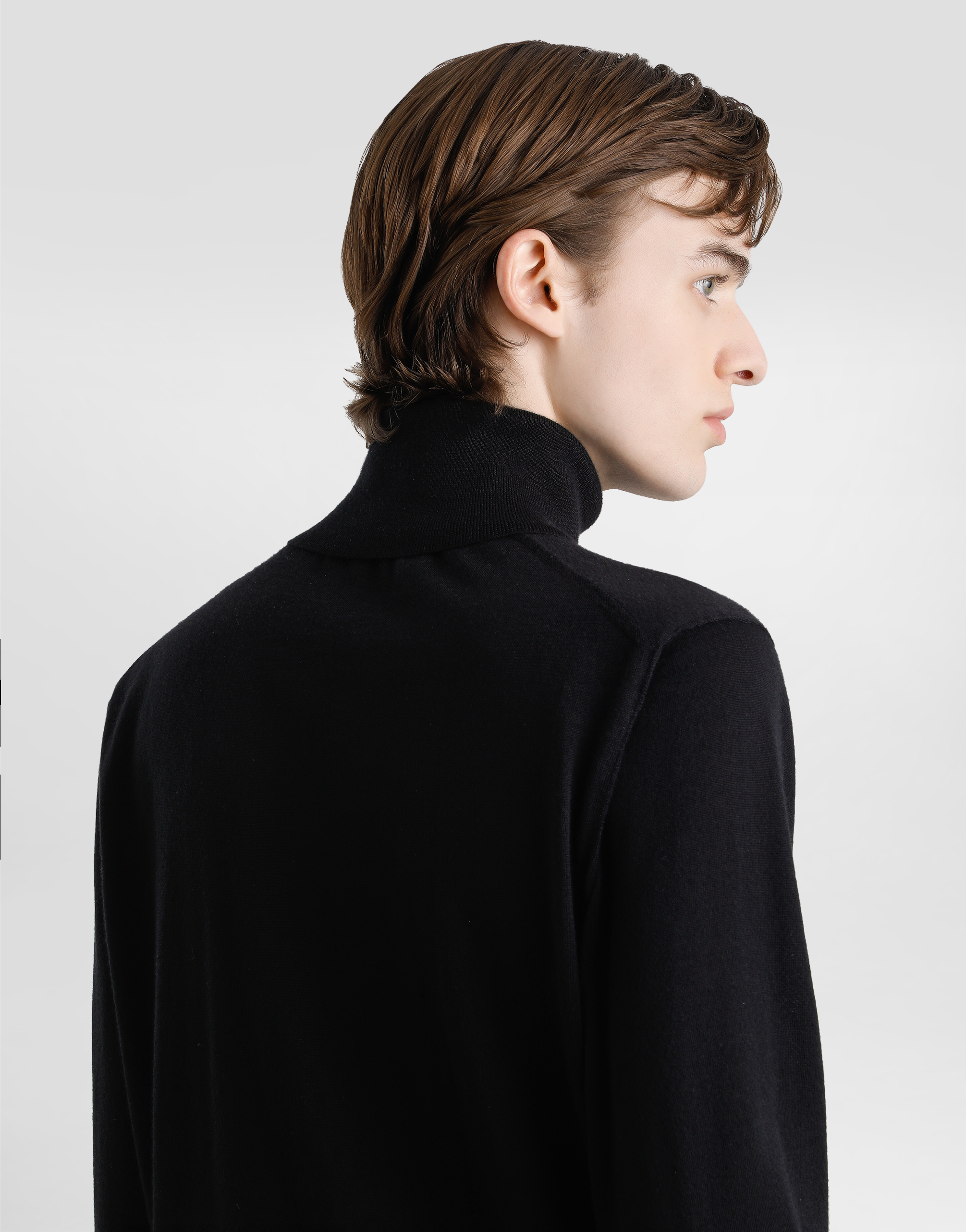 Cashmere turtleneck pullover