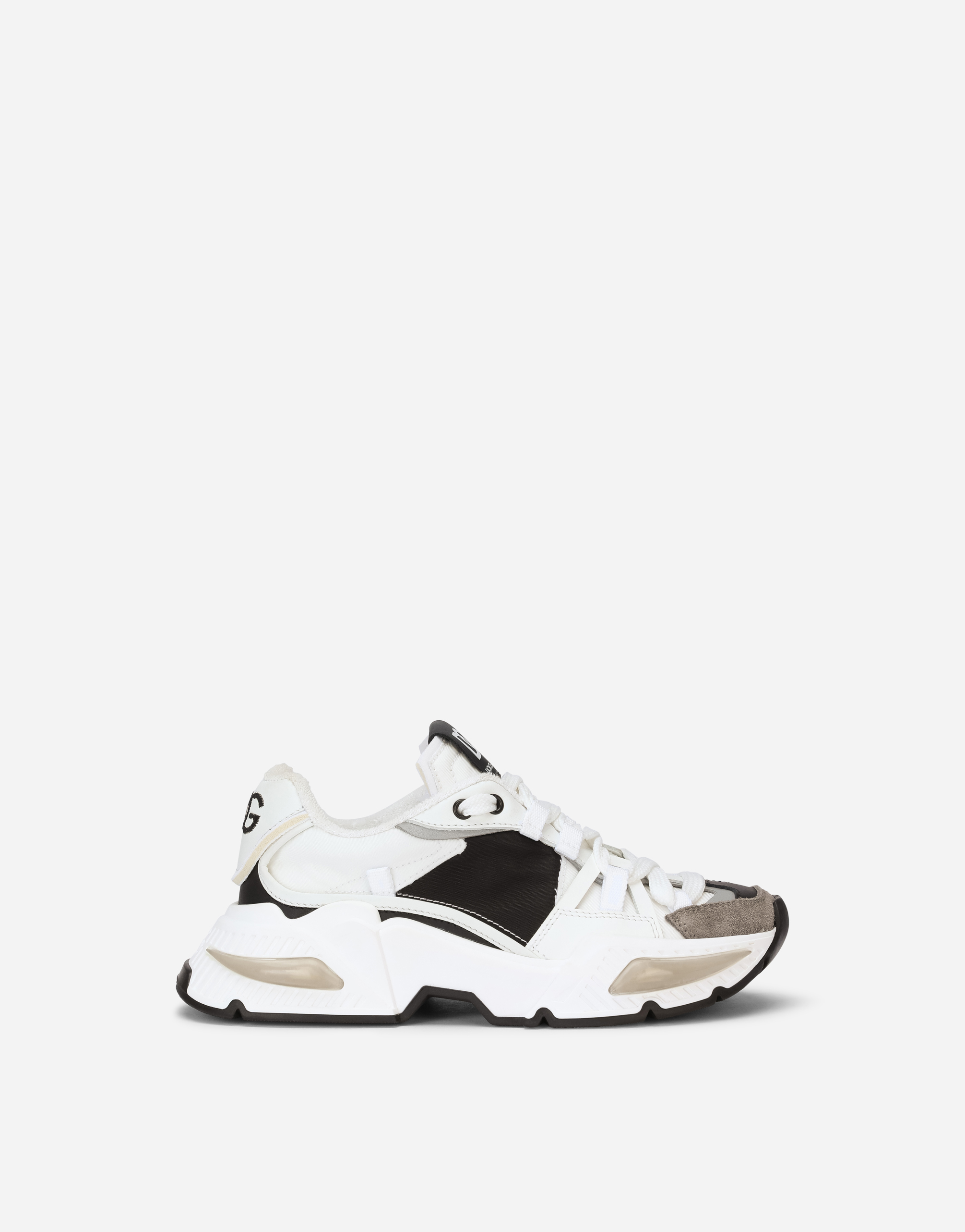 Dolce & Gabbana Mixed-material Airmaster Sneakers In Multicolor