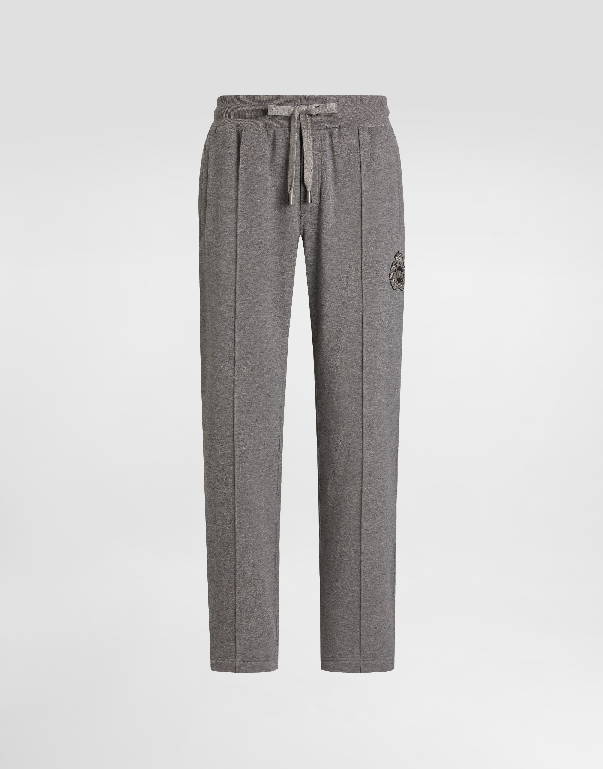 Jersey joggers with patch