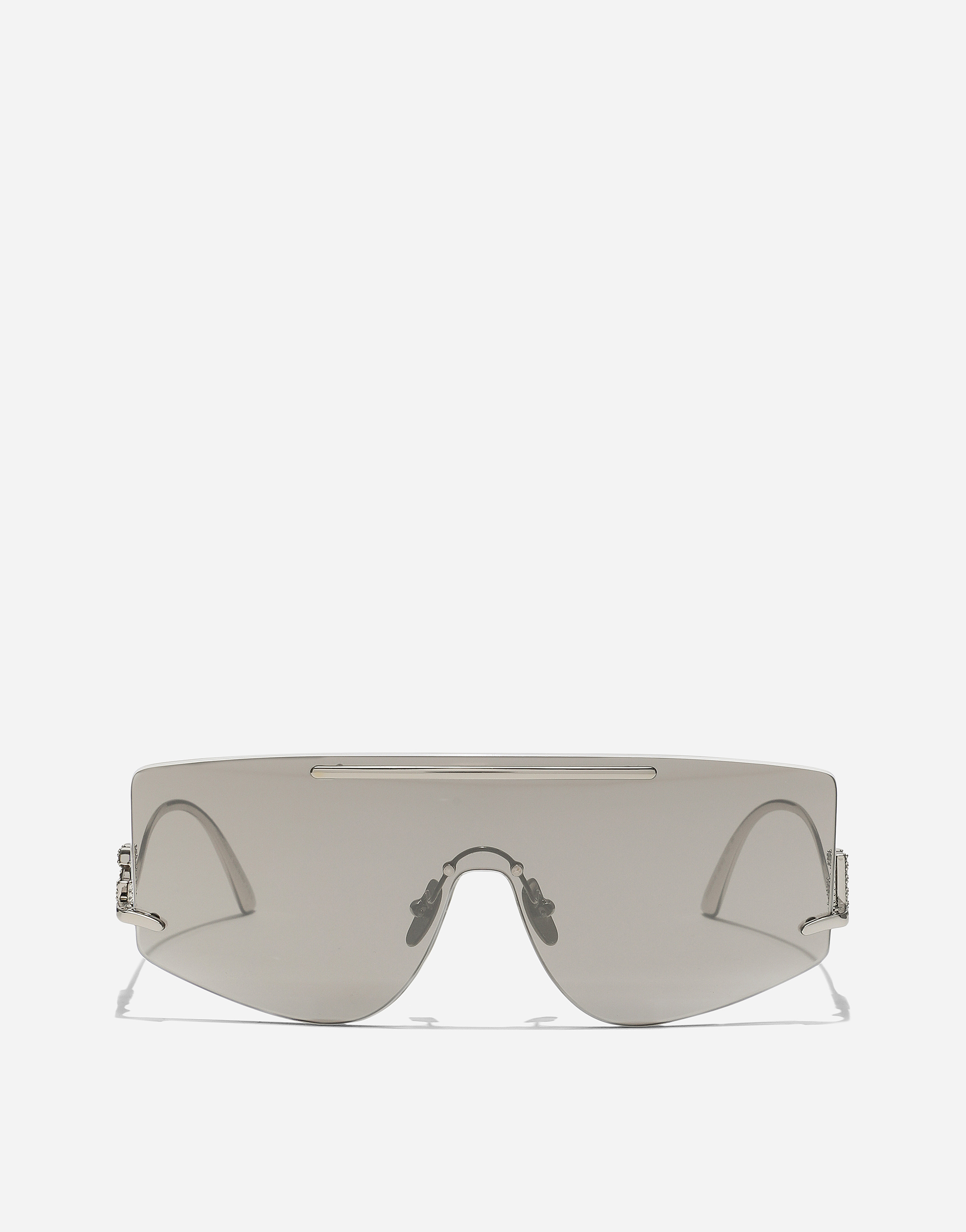 Dolce & Gabbana Dg Crystal Sunglasses In Grey