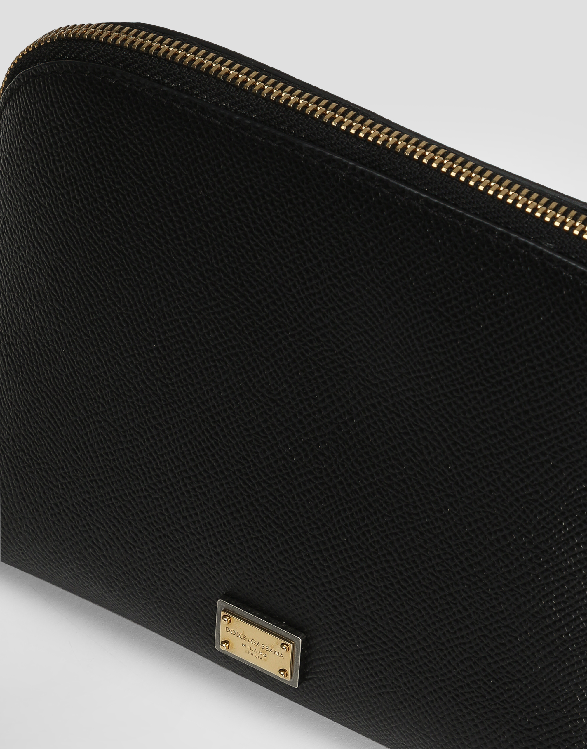 Dolce & Gabbana Calfskin Mini Bag In Black