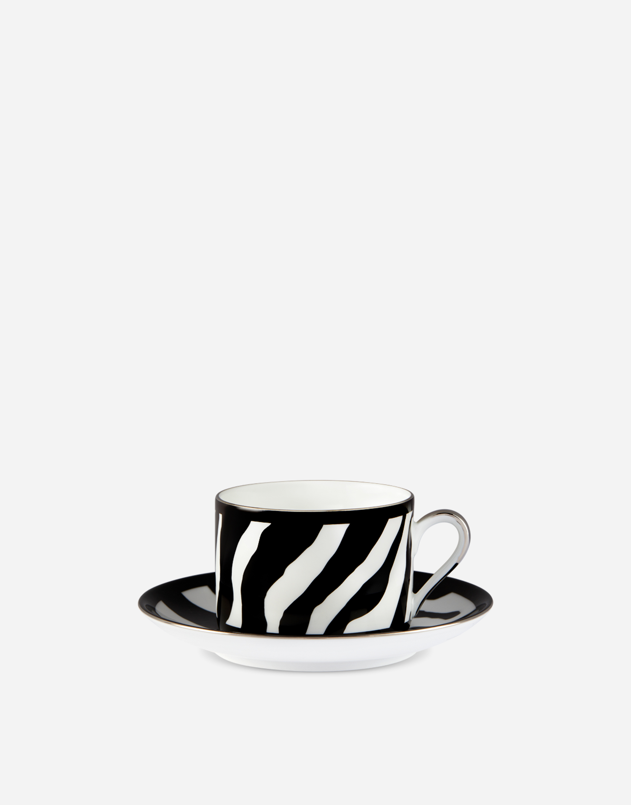 Dolce & Gabbana Porcelain Tea Set In Multicolor