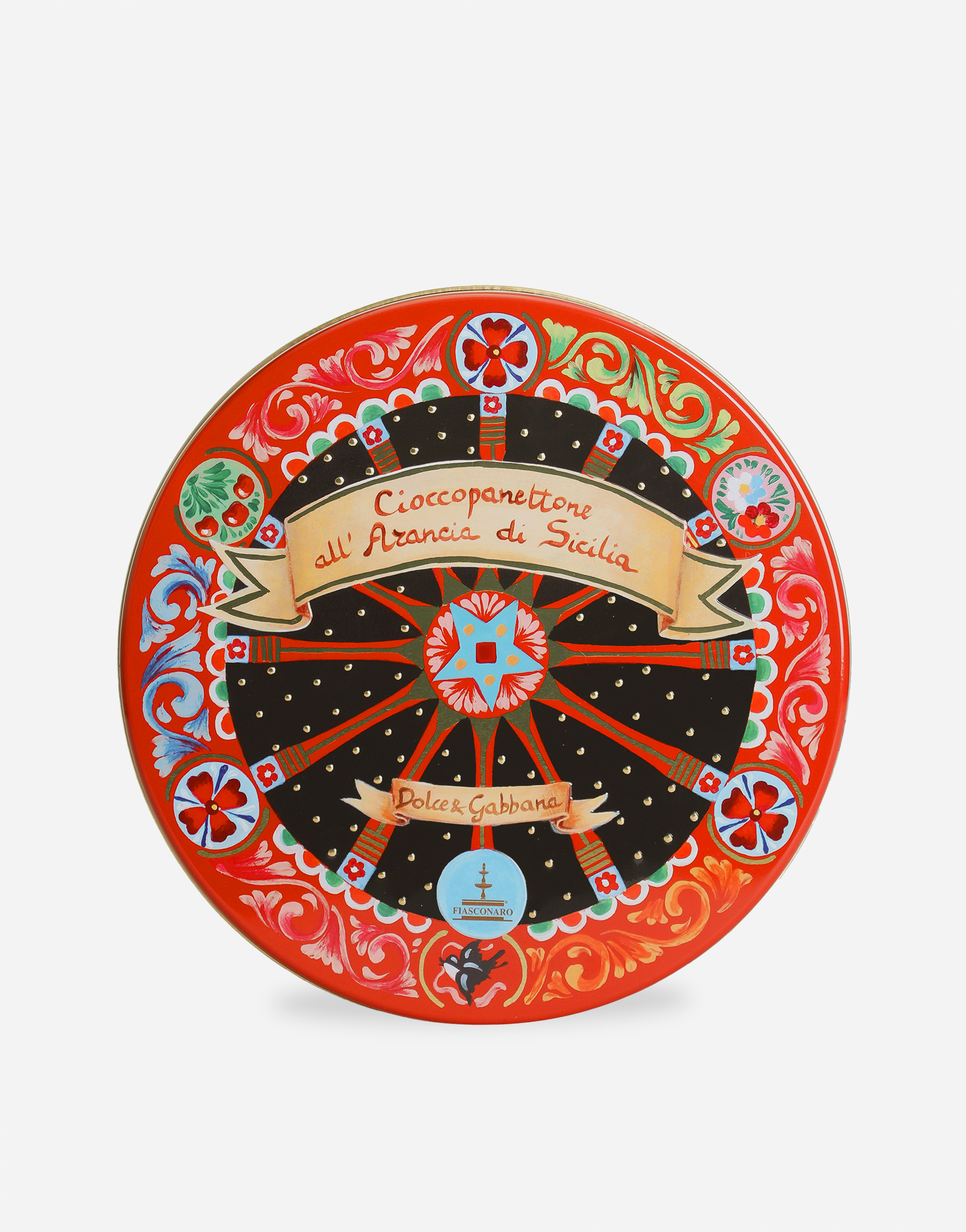 Chocolate Panettone with Sicilian Orange