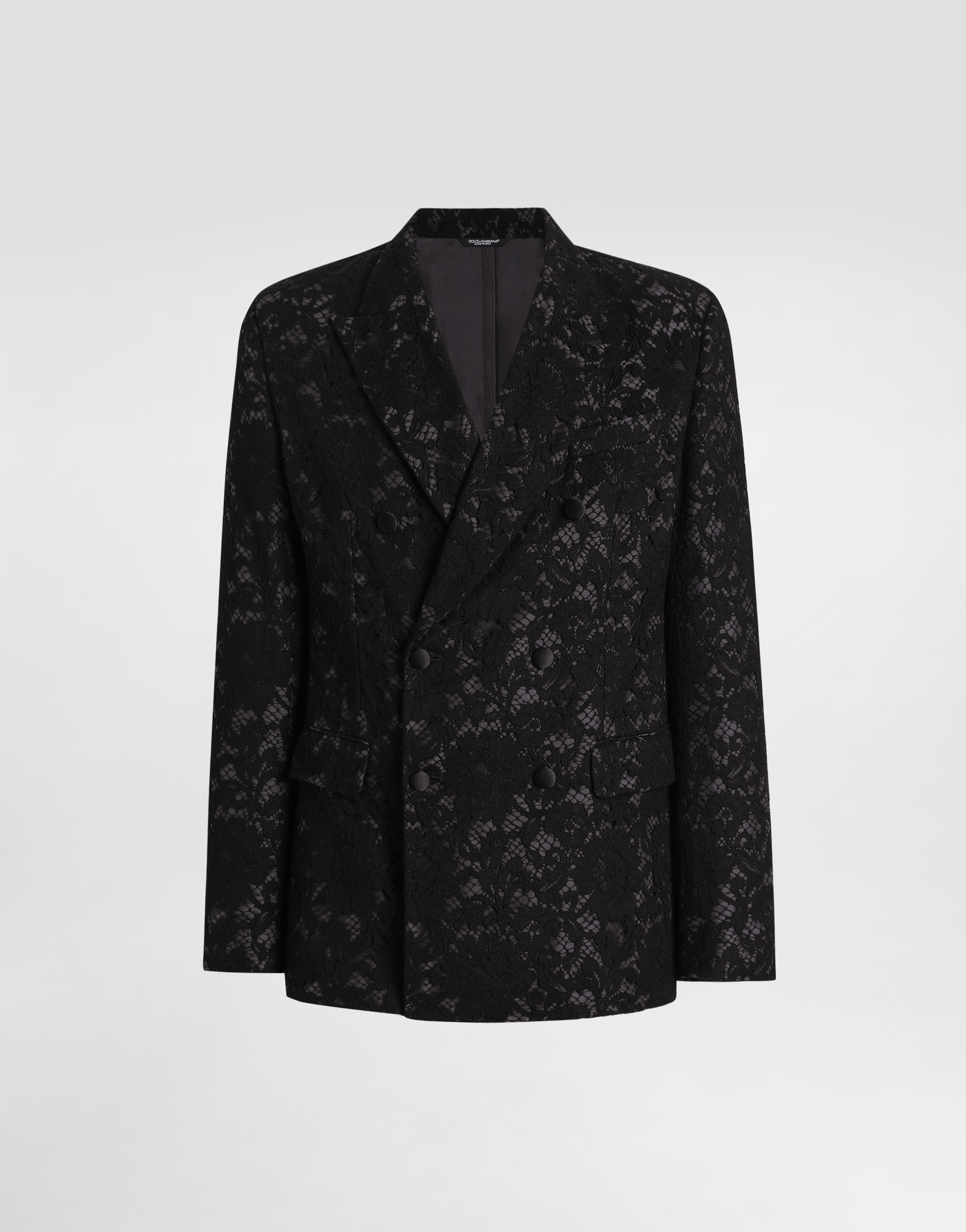 Multicolorのメンズ レース ダブルブレスト ジャケット | Dolce&Gabbana®