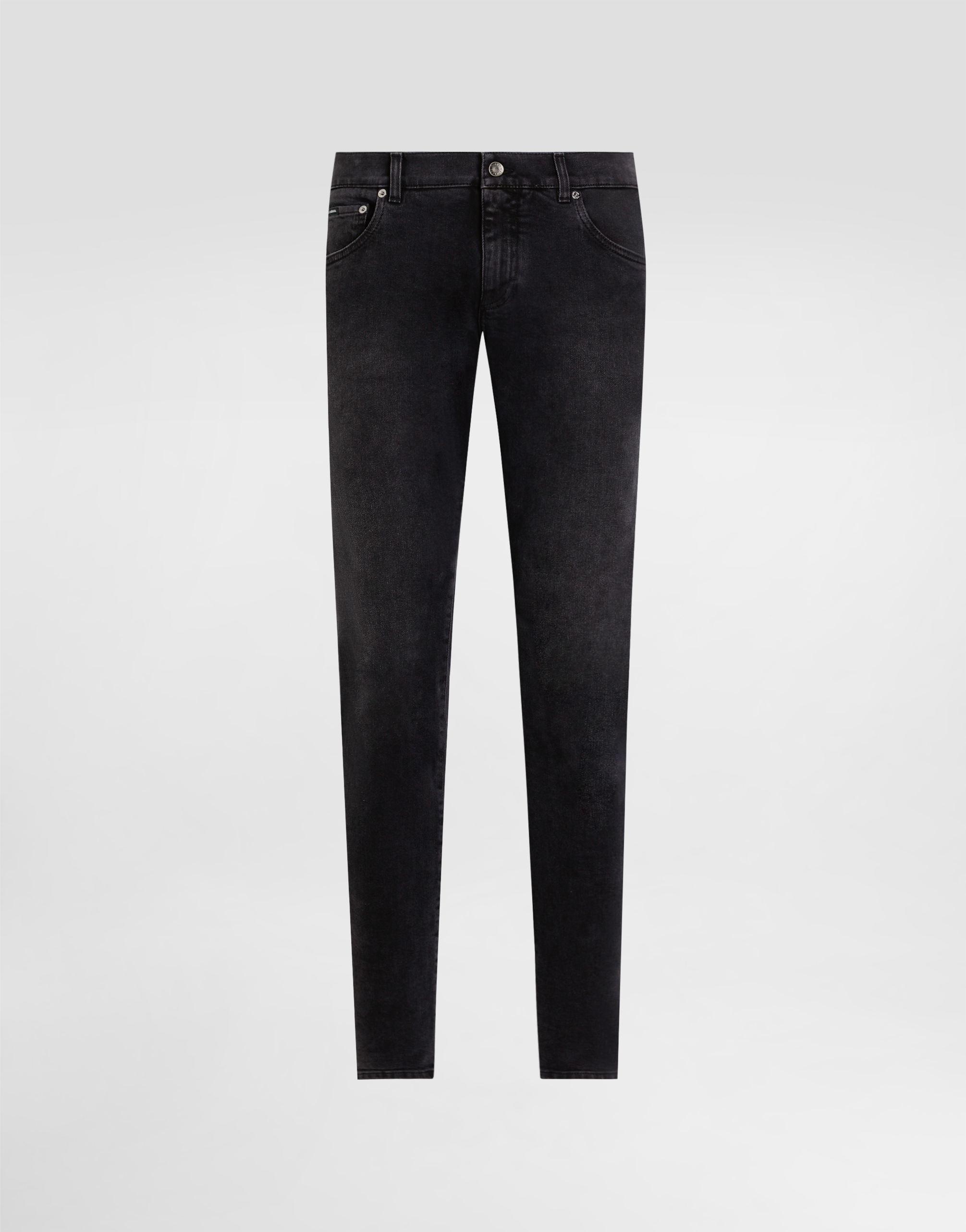 Dolce & Gabbana Slim-fit Stretch Denim Jeans In Multicolor