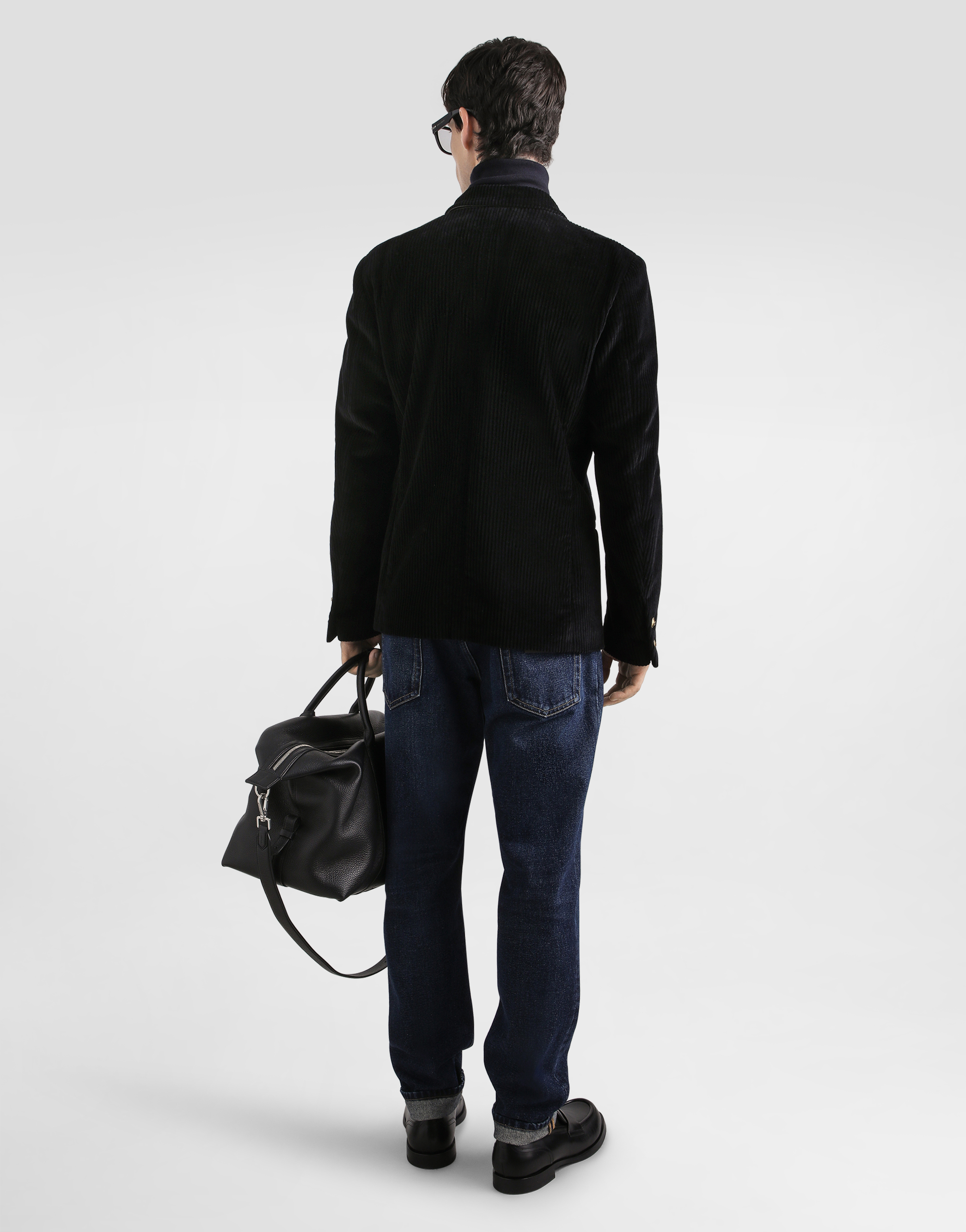 Dolce & Gabbana 5-pocket Jeans With Belt Loops And Contrast Stitching In Blue