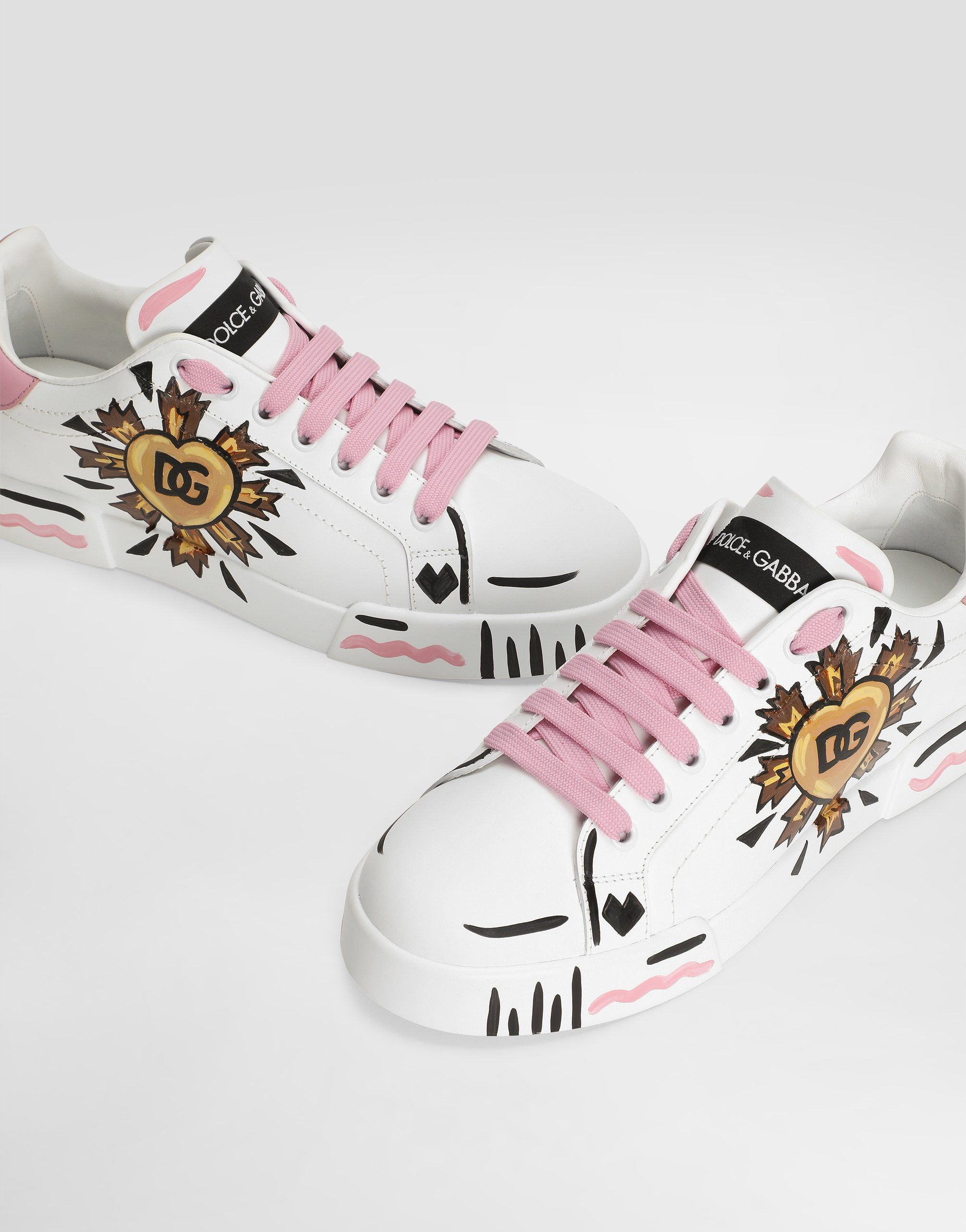 Portofino light strobel nappa calfskin sneakers