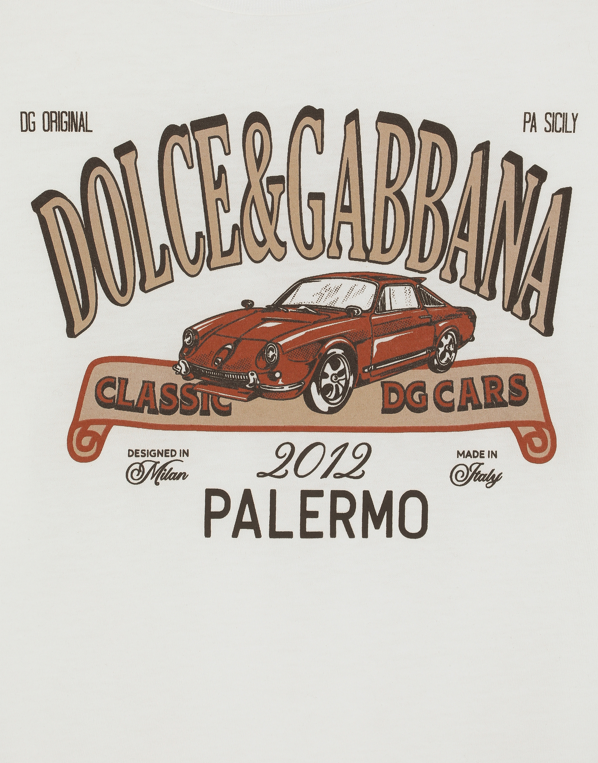 Jersey T-shirt with DG Palermo logo