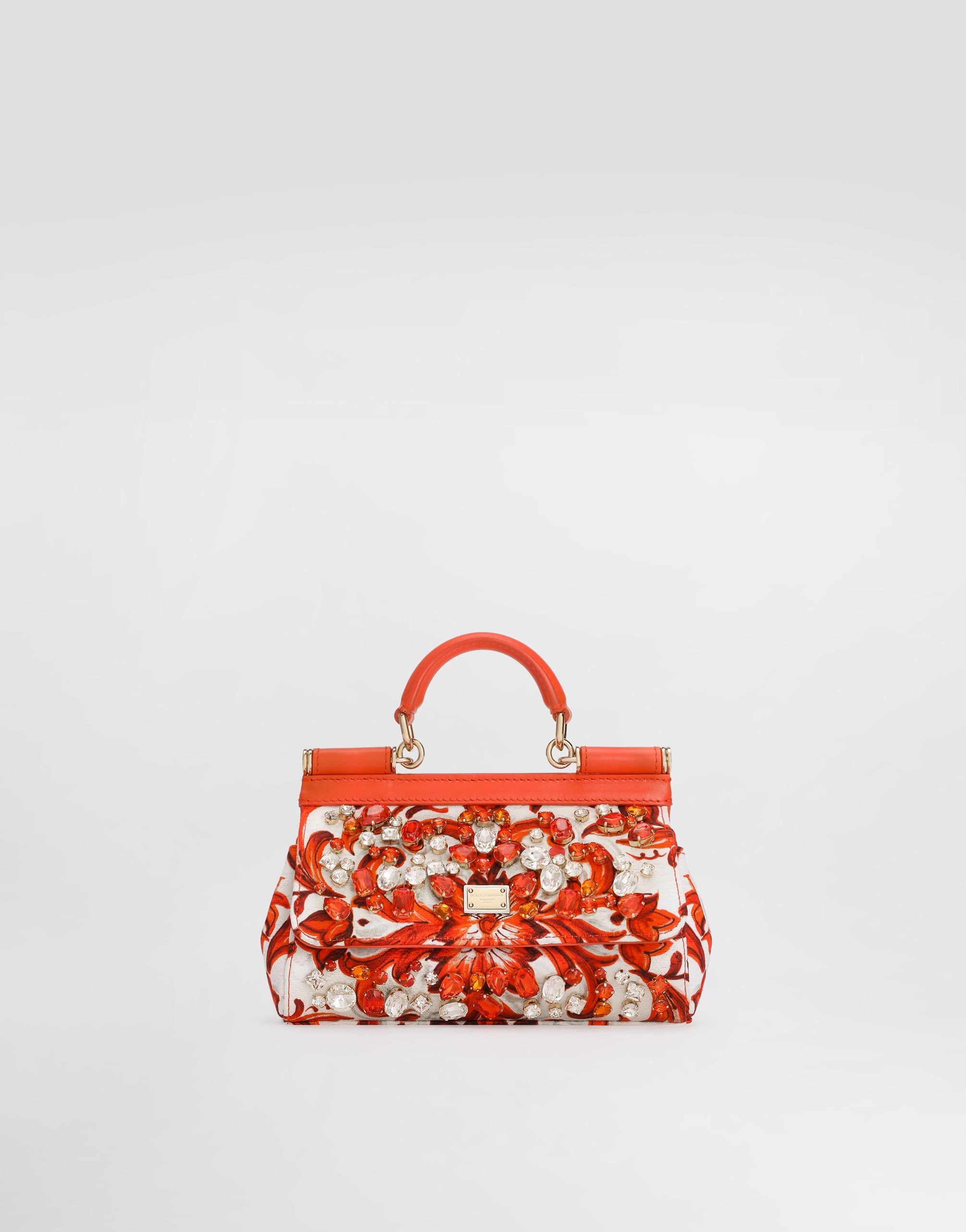 Multicolorのウィメンズ Mini Sicily handbag with bezels
