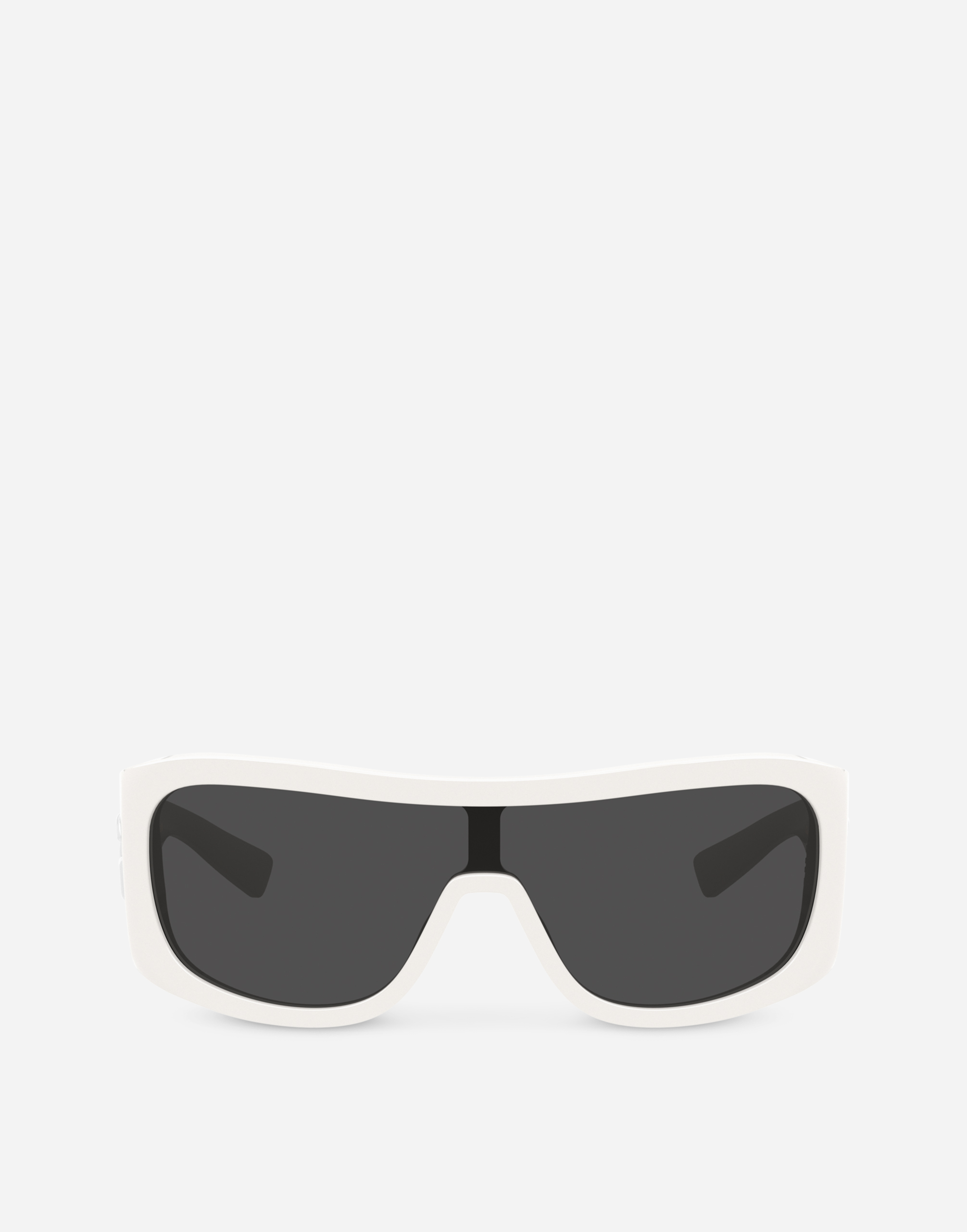 Dolce & Gabbana Dg Crossed Sunglasses In White
