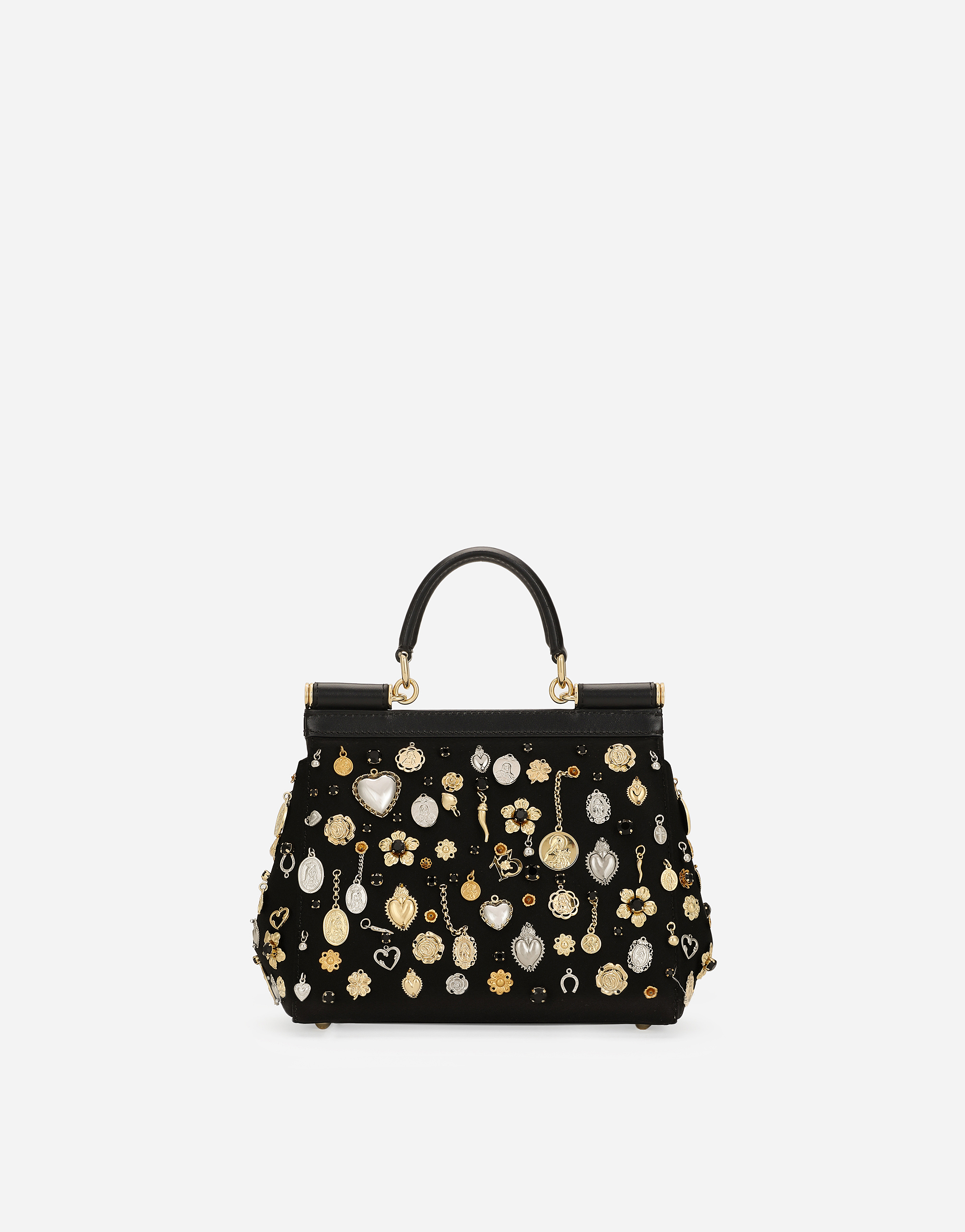 Dolce & Gabbana Kleine Sicily Handtasche In Multicolor