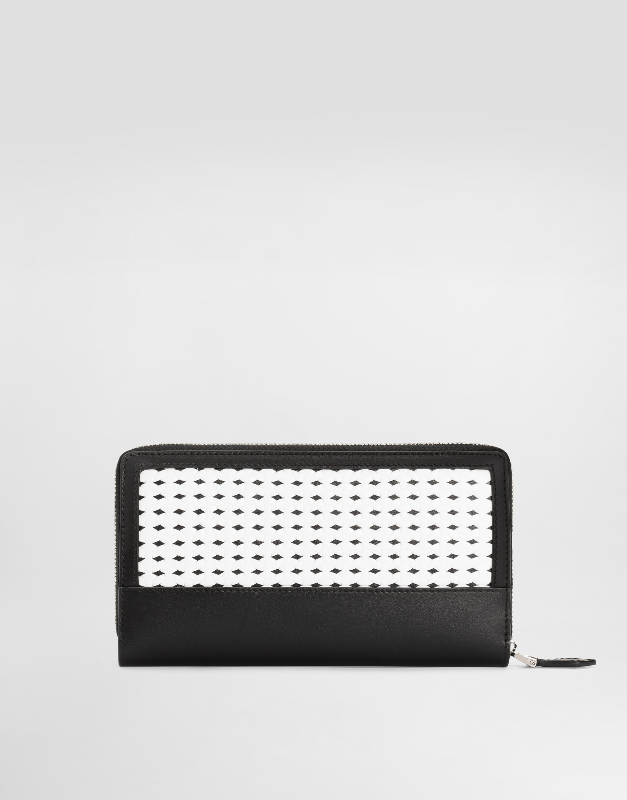  Dolce & Gabbana Woven Plongé Calfskin Wallet - Mann Geldbörsen Und Kleinlederwaren Mehrfarbig Onesize 