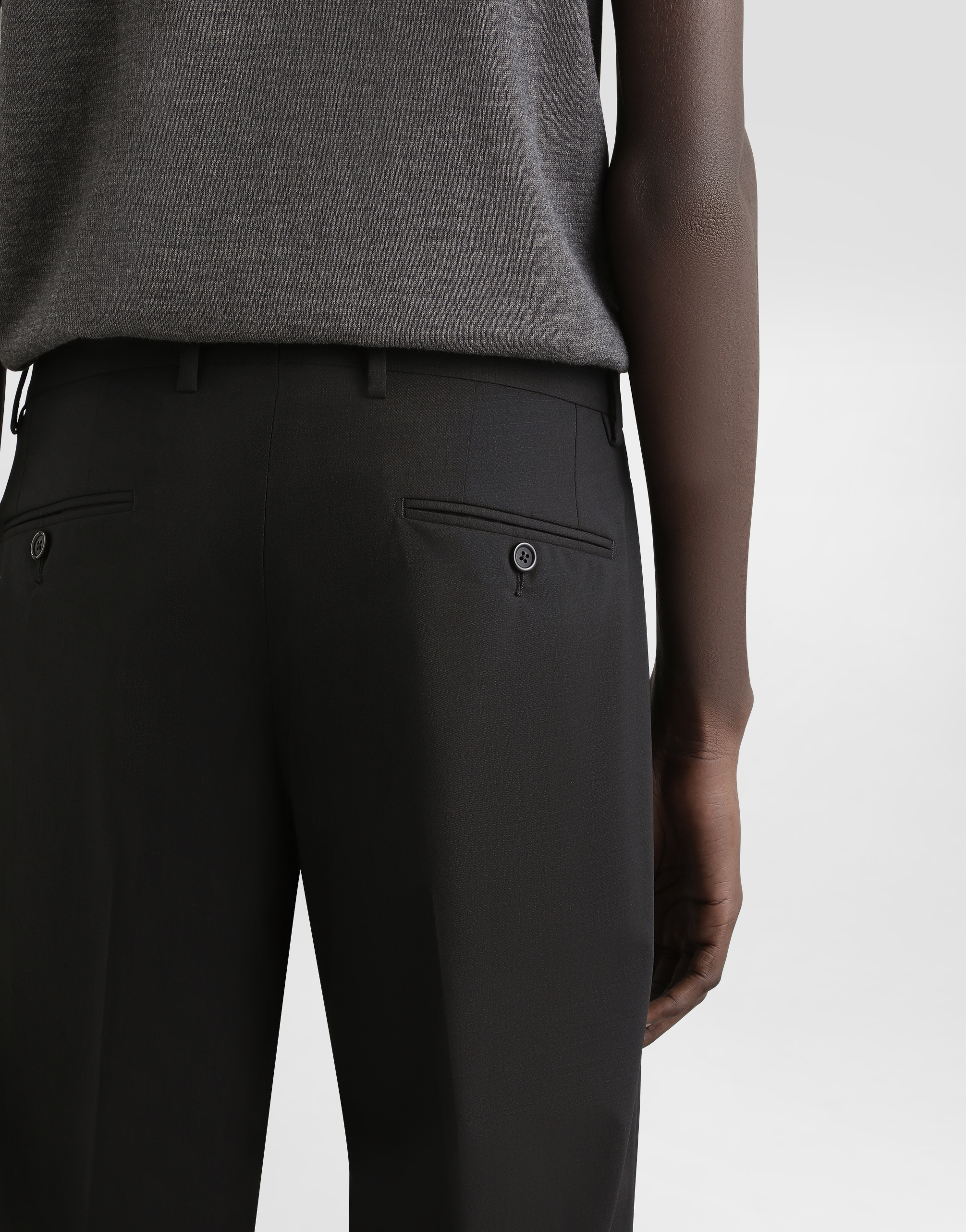 Stretch wool Martini-fit suit