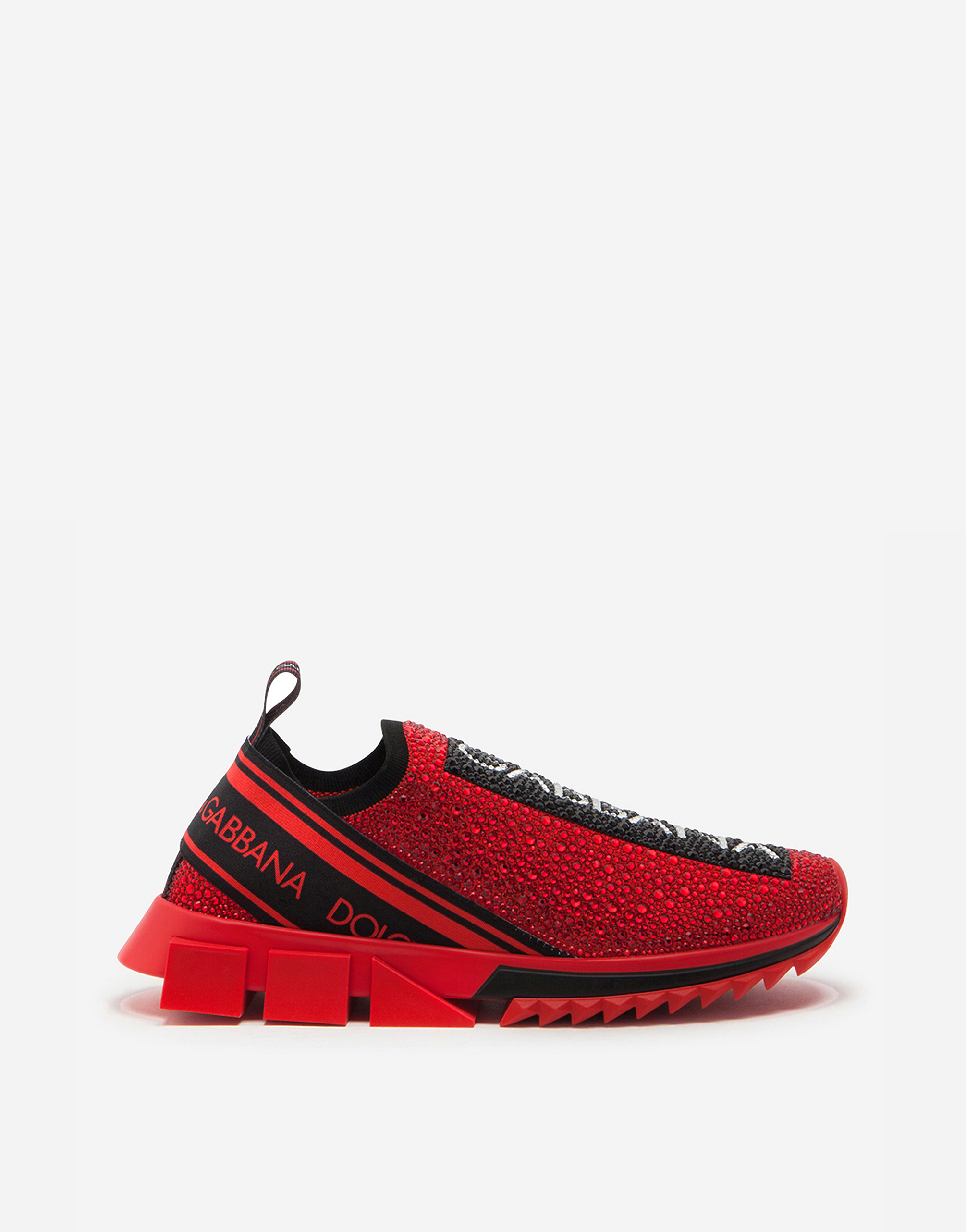 dolce gabbana red sneakers