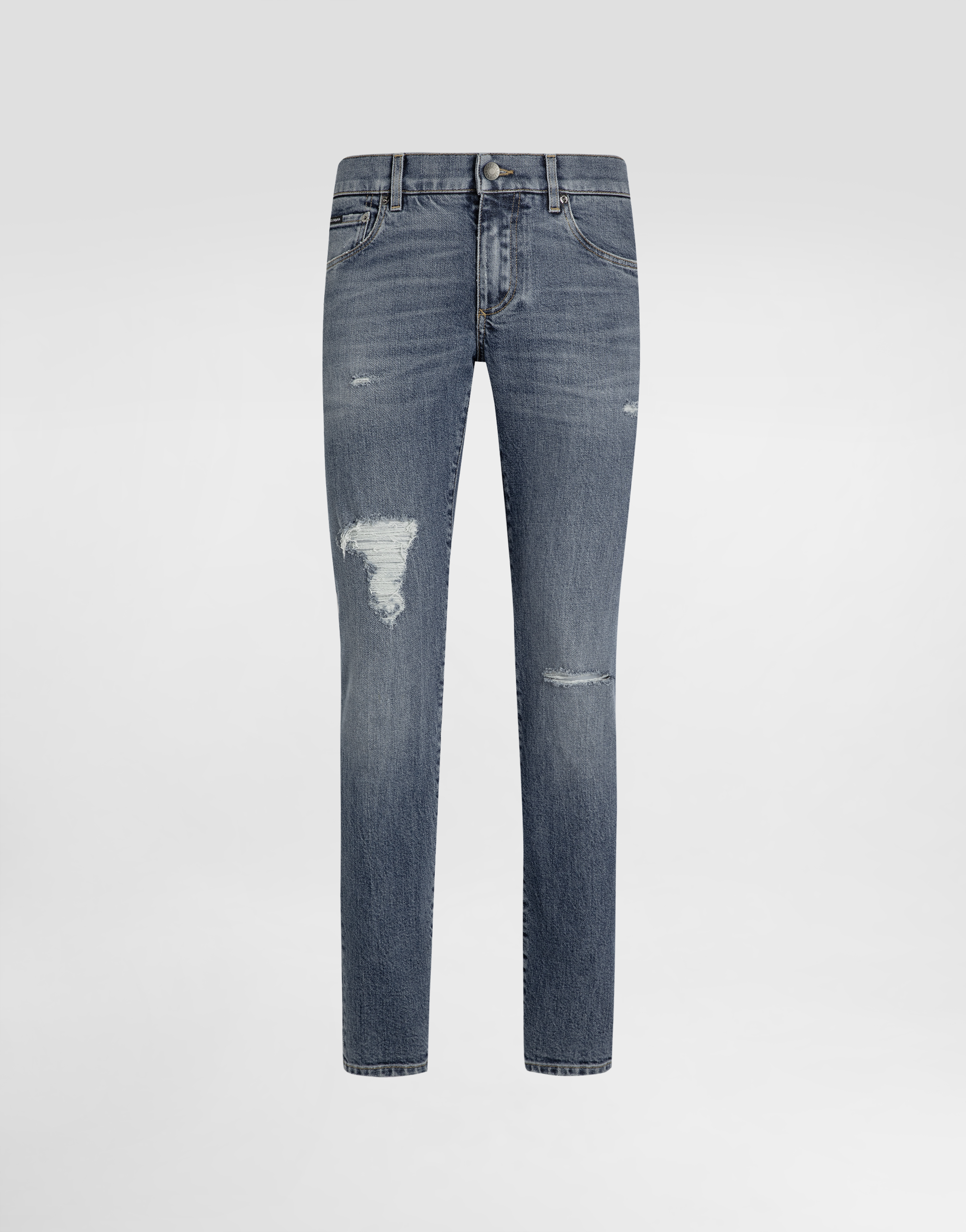 Dolce & Gabbana スキニーデニム ホワイトブラック Skinny stretch cotton jeans