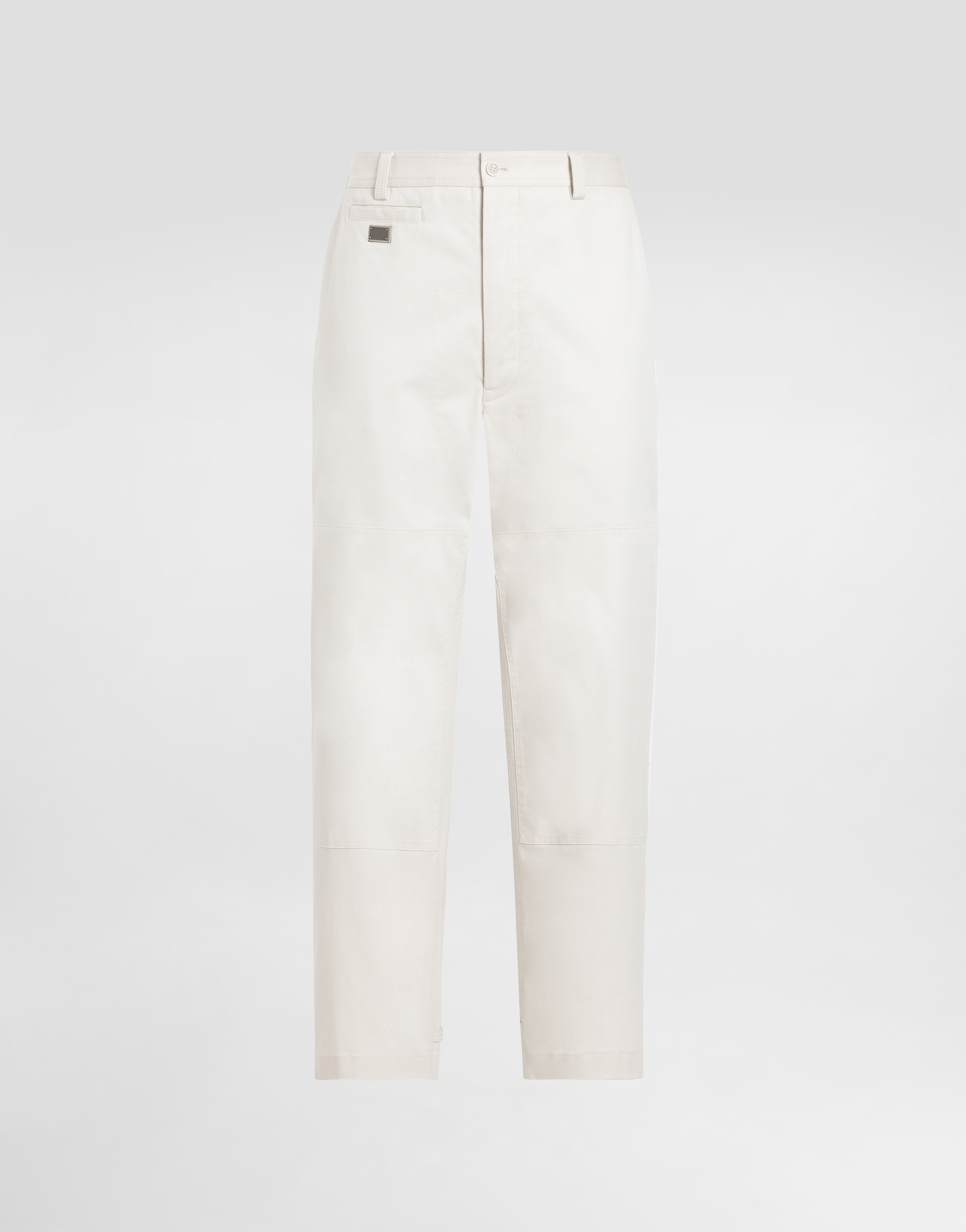Dolce & Gabbana Cotton Cargo Pants With Tag - Man Pants And Shorts Beige