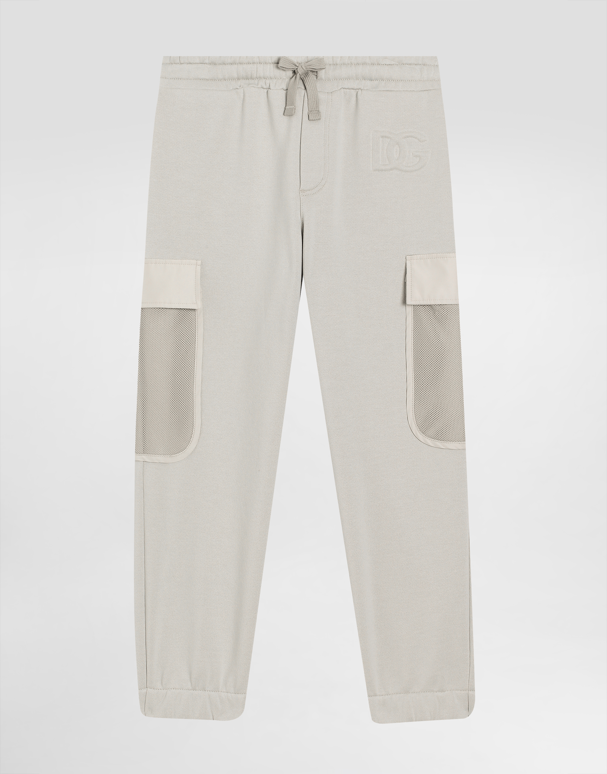 DG embossed logo fleece trousers
