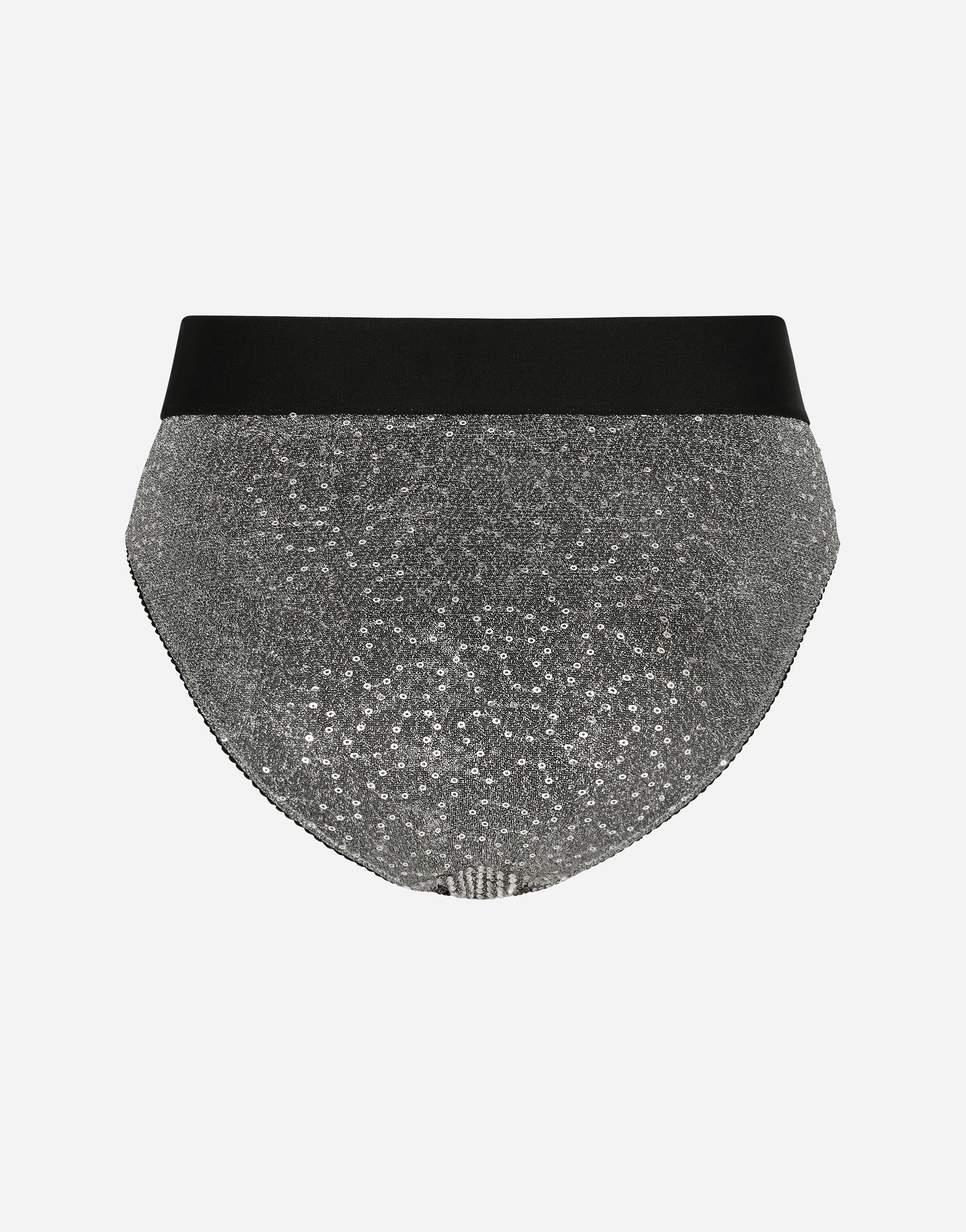 Dolce & Gabbana Slip Alto In Silver