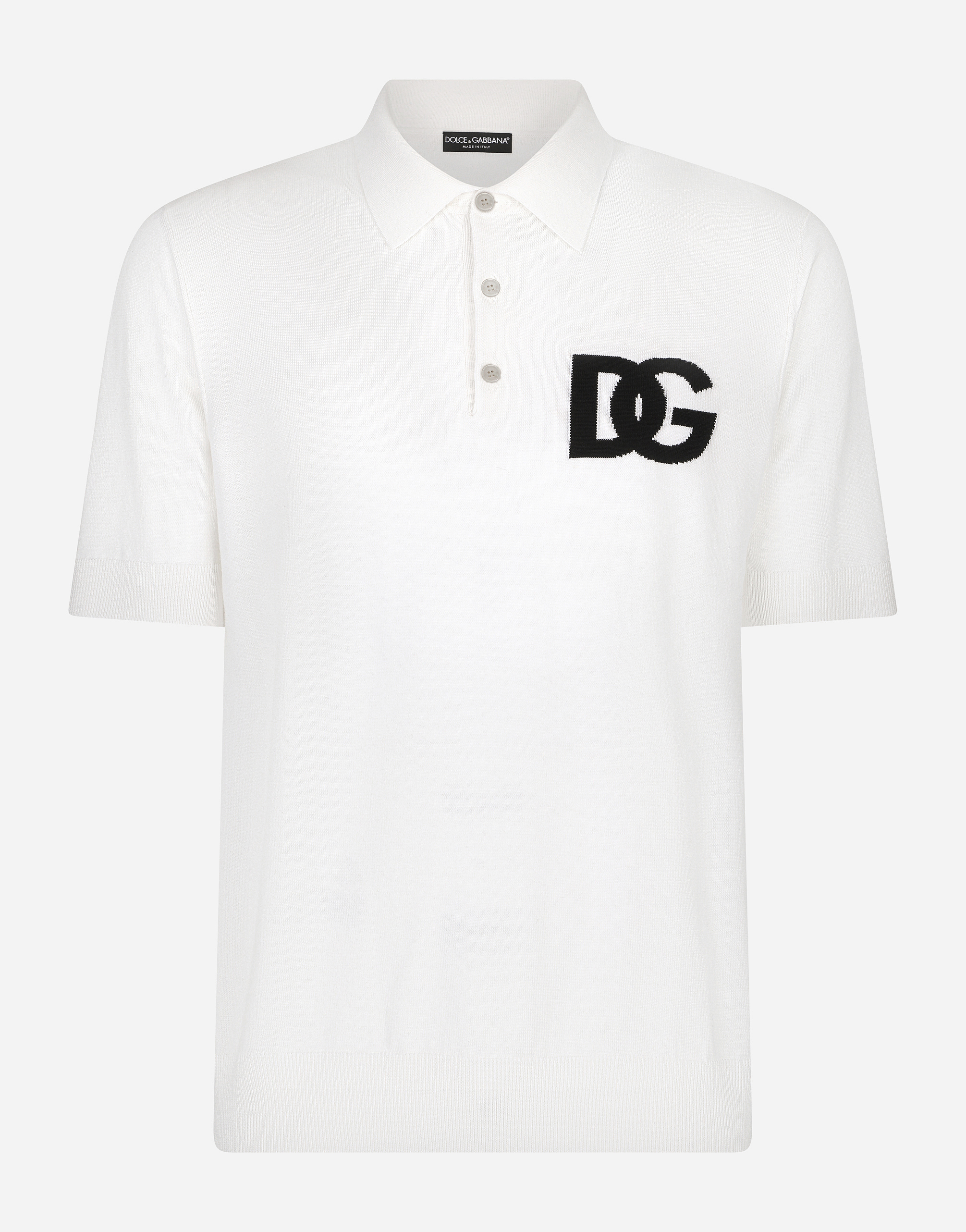 【DOLCE＆GABBANA】Tシャツ マルチカラー DG パッチ シンプル GXJ89TJDMQ1_S9001_0.jpg