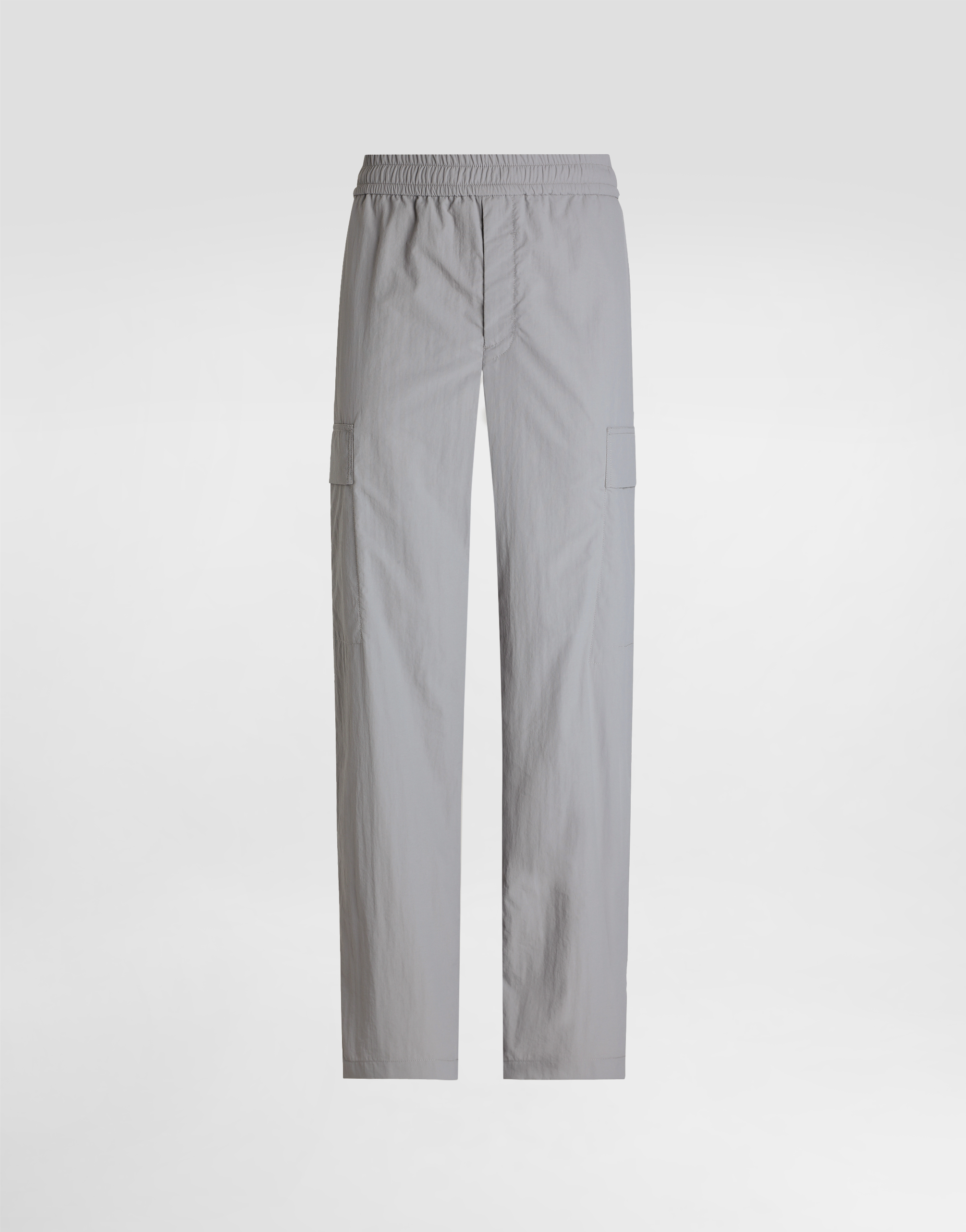 Dolce & Gabbana Technical Fabric Cargo Pants - Man Pants And Shorts Gray