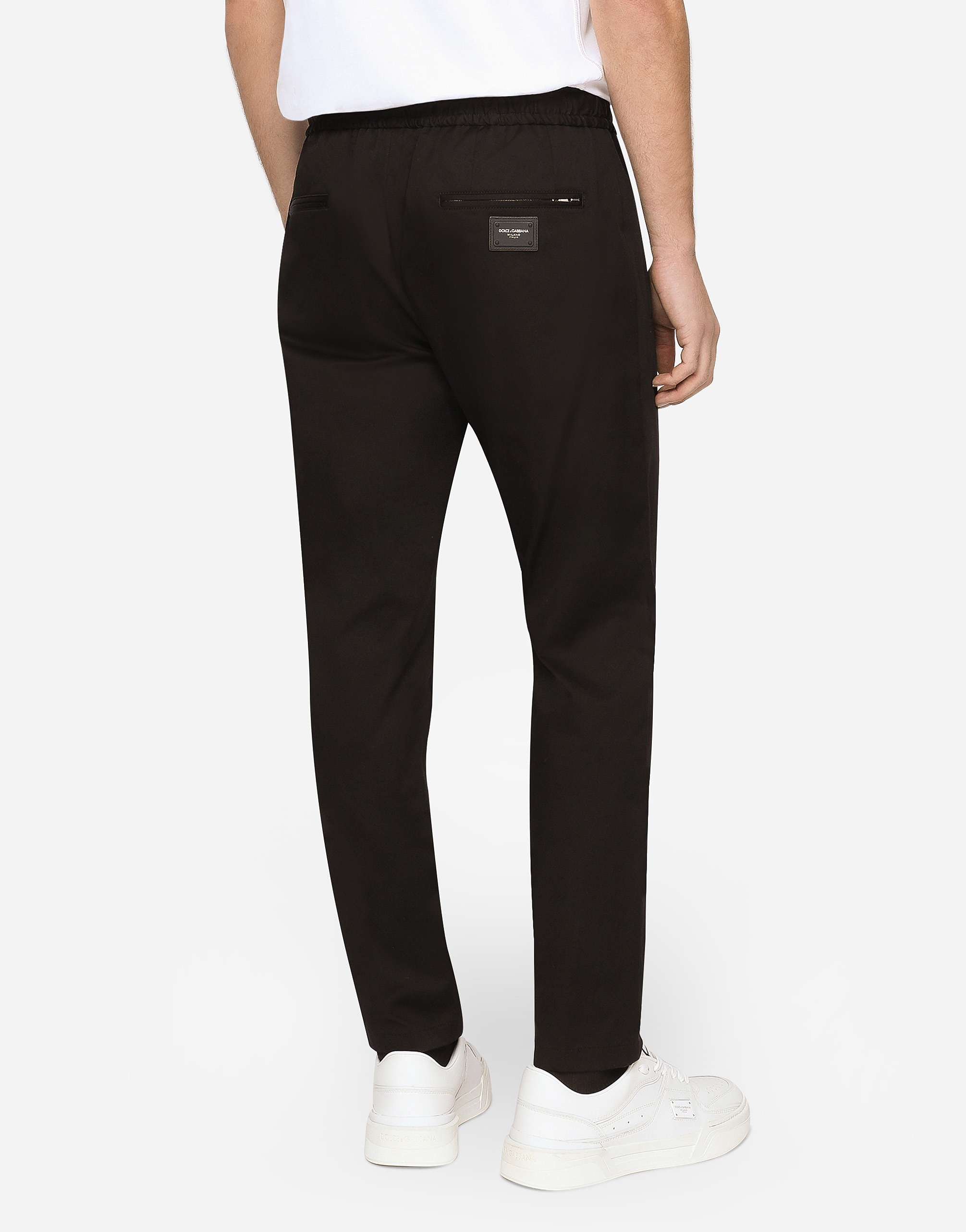 DOLCE & GABBANA WOOL JOGGING PANTS WITH TAG
