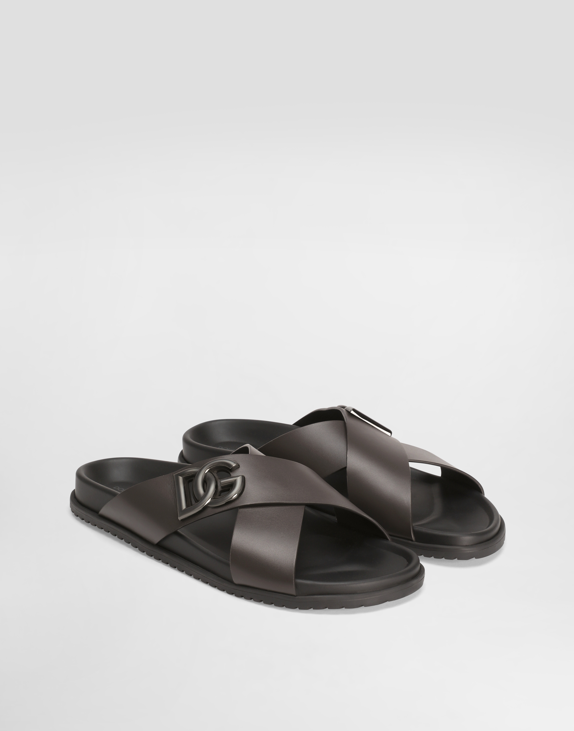 Calfskin sandal