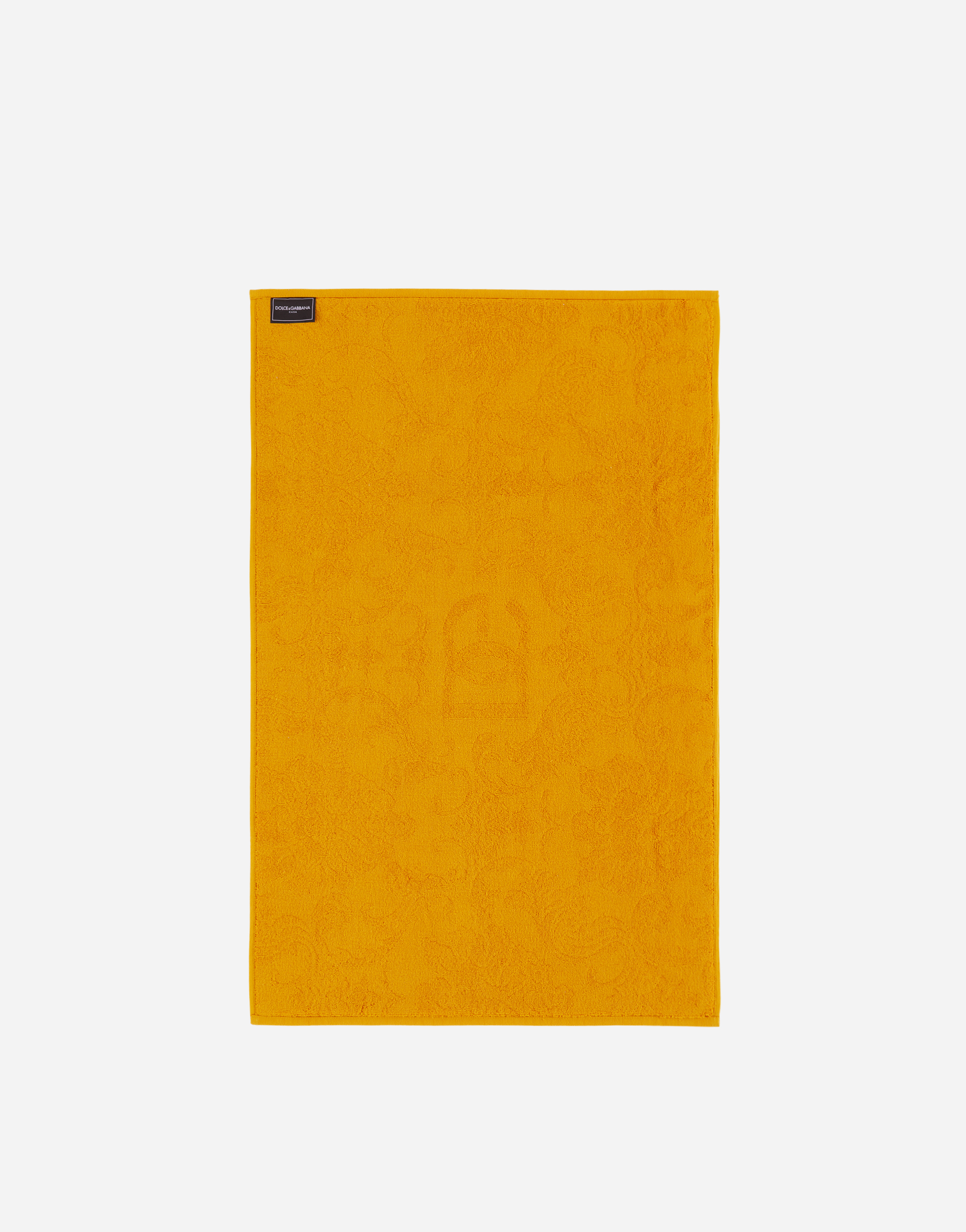 Dolce & Gabbana Terry Cotton Bath Mat In Multicolor