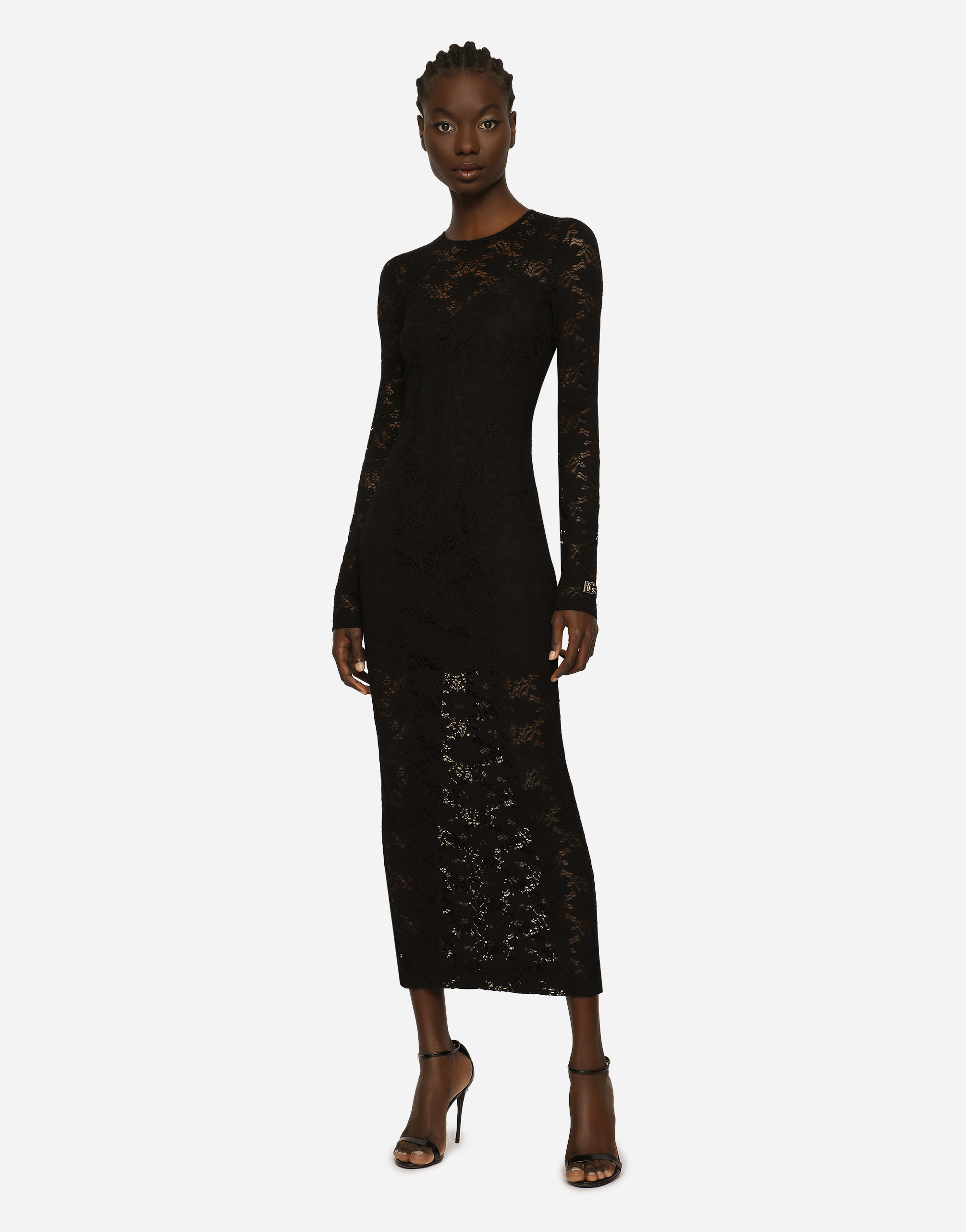 Long lace dress