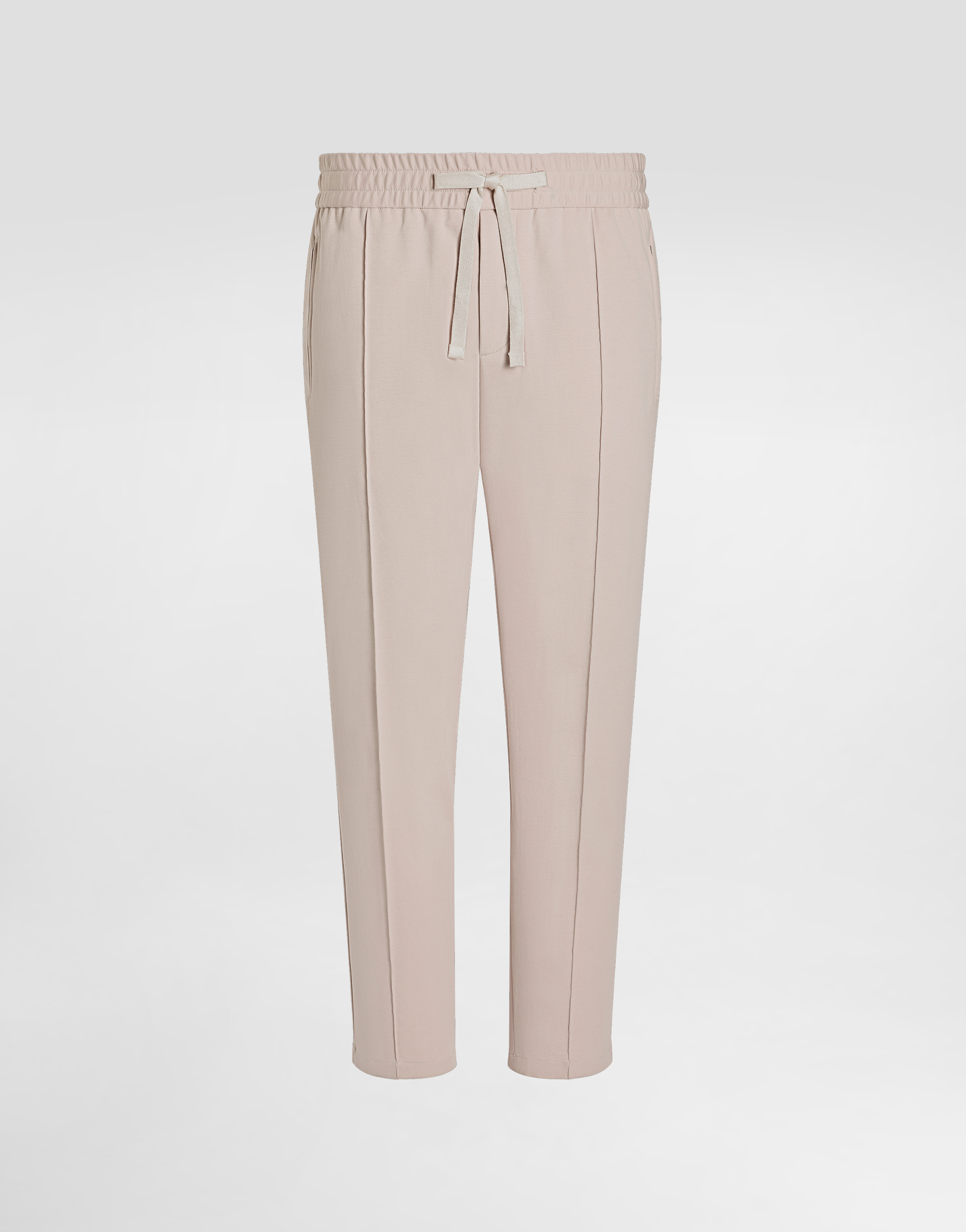Dolce & Gabbana Cotton Jogging Pants - Man Pants And Shorts Beige